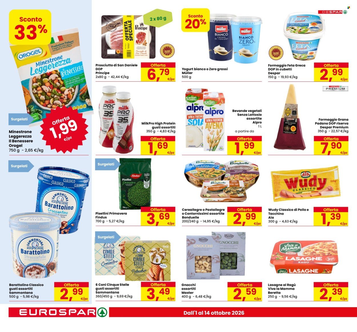 Volantino EUROSPAR - Sottocosto