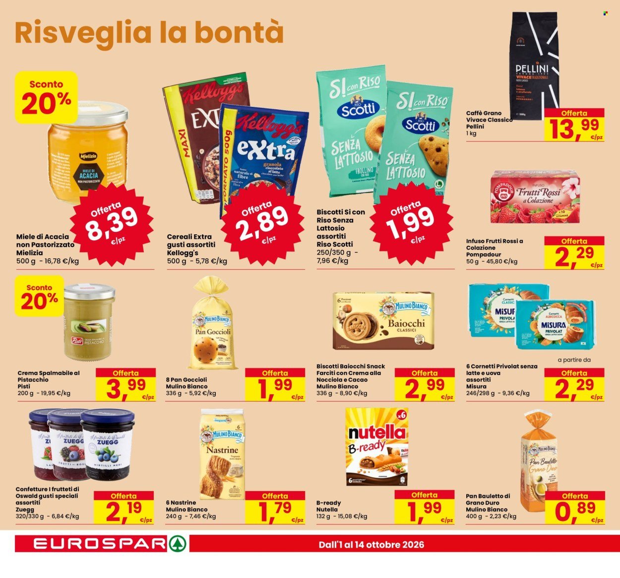 Volantino EUROSPAR - Sottocosto