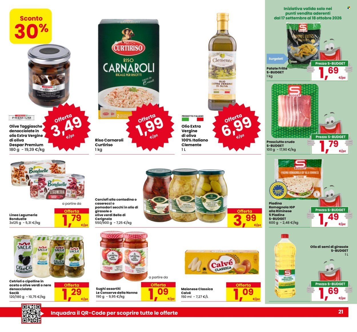 Volantino EUROSPAR - Sottocosto