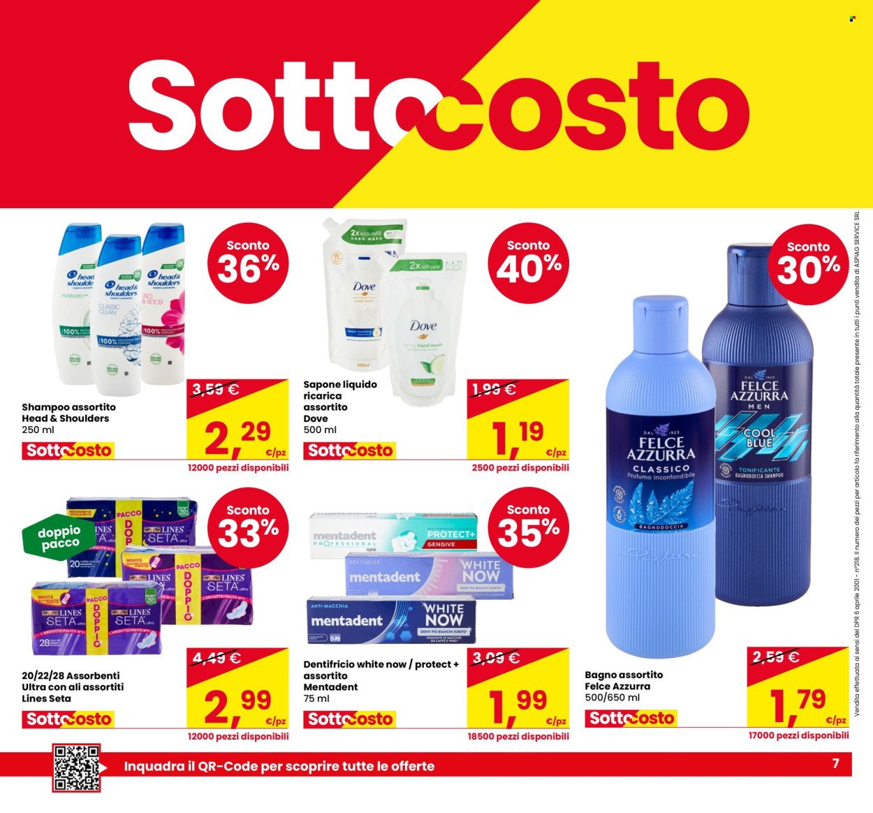 Volantino EUROSPAR - Sottocosto