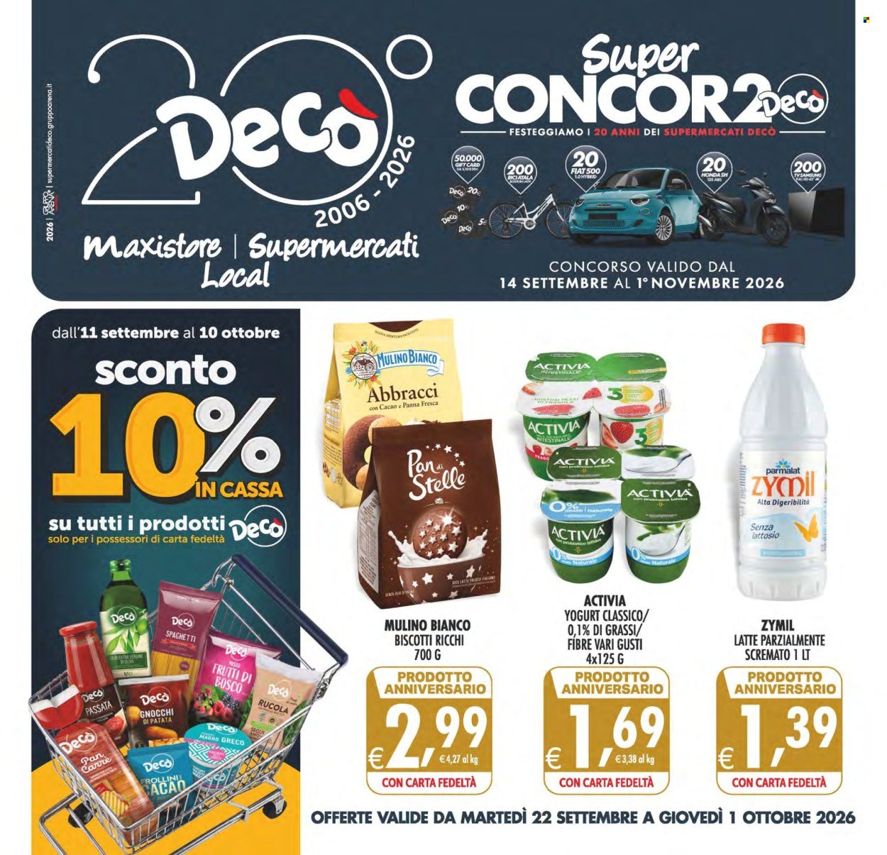 Volantino DECO - Da martedì 22 settembre 2026