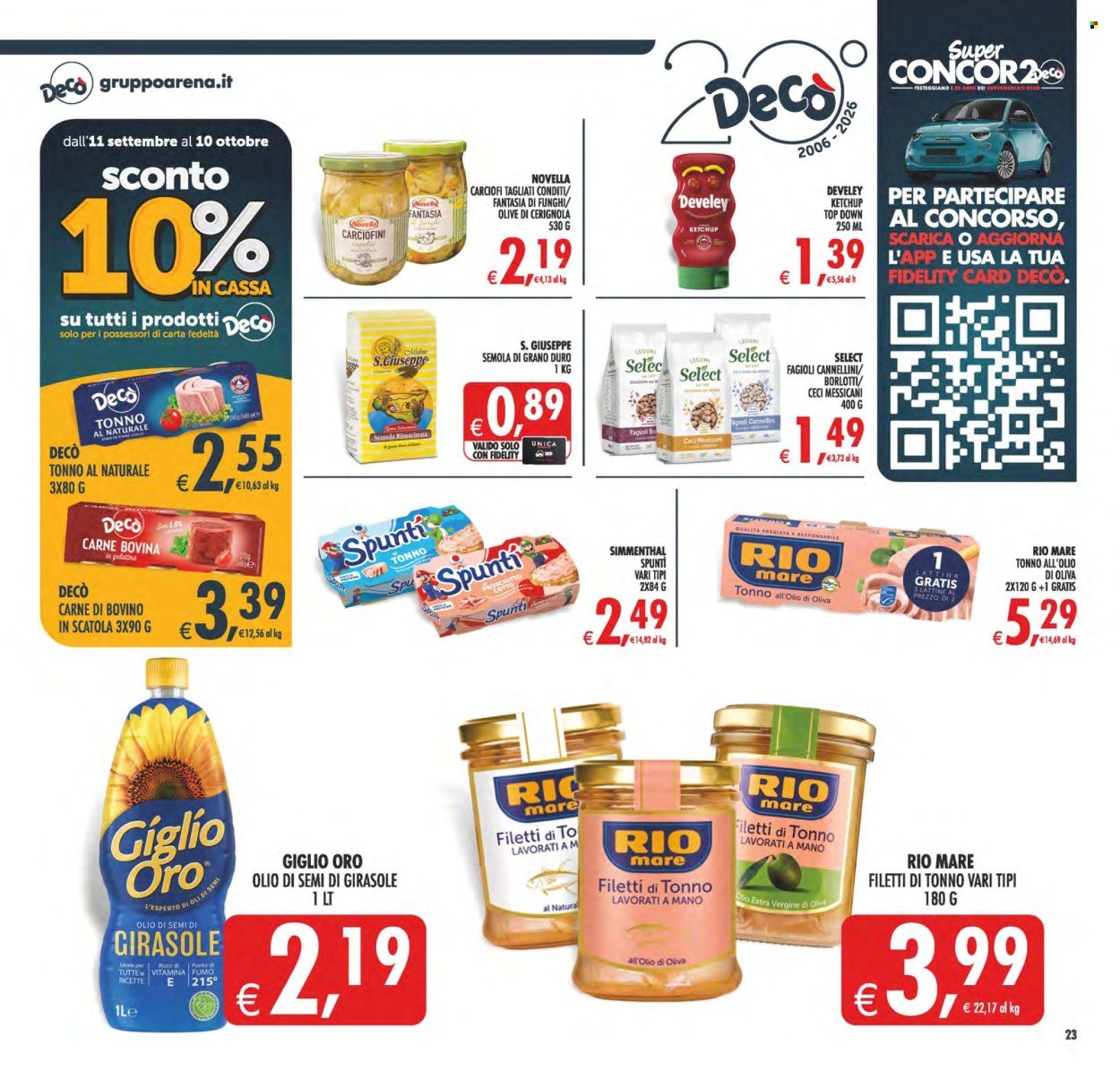 Volantino DECO - Da martedì 22 settembre 2026