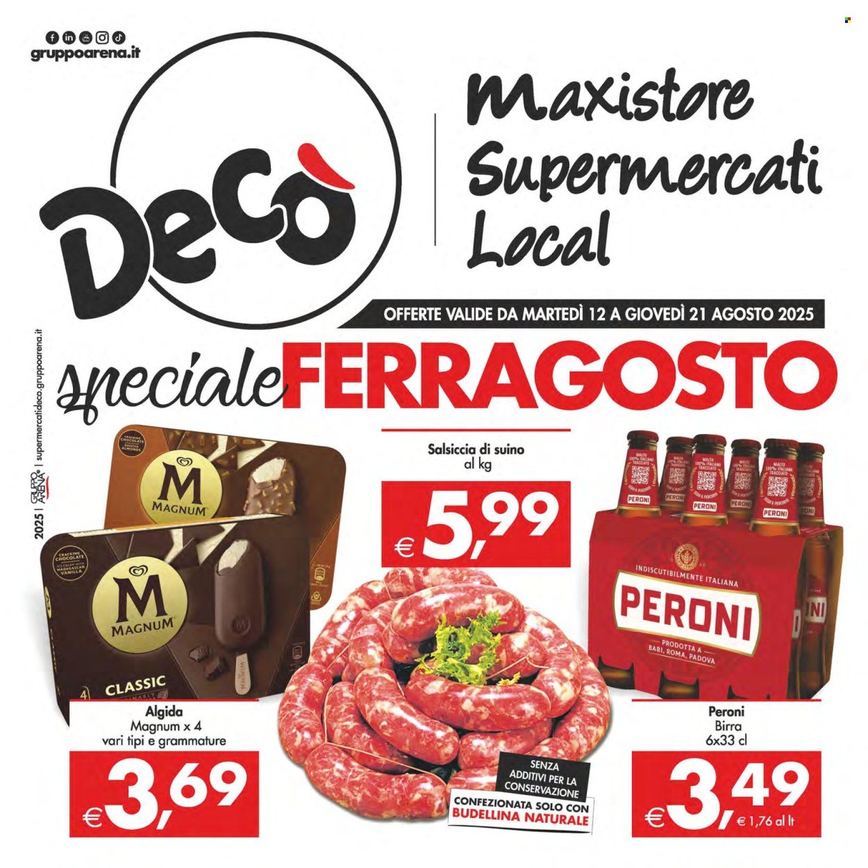 Volantino DECO - Da martedì 12 2025 (2025-08-12 - 2025-08-21)