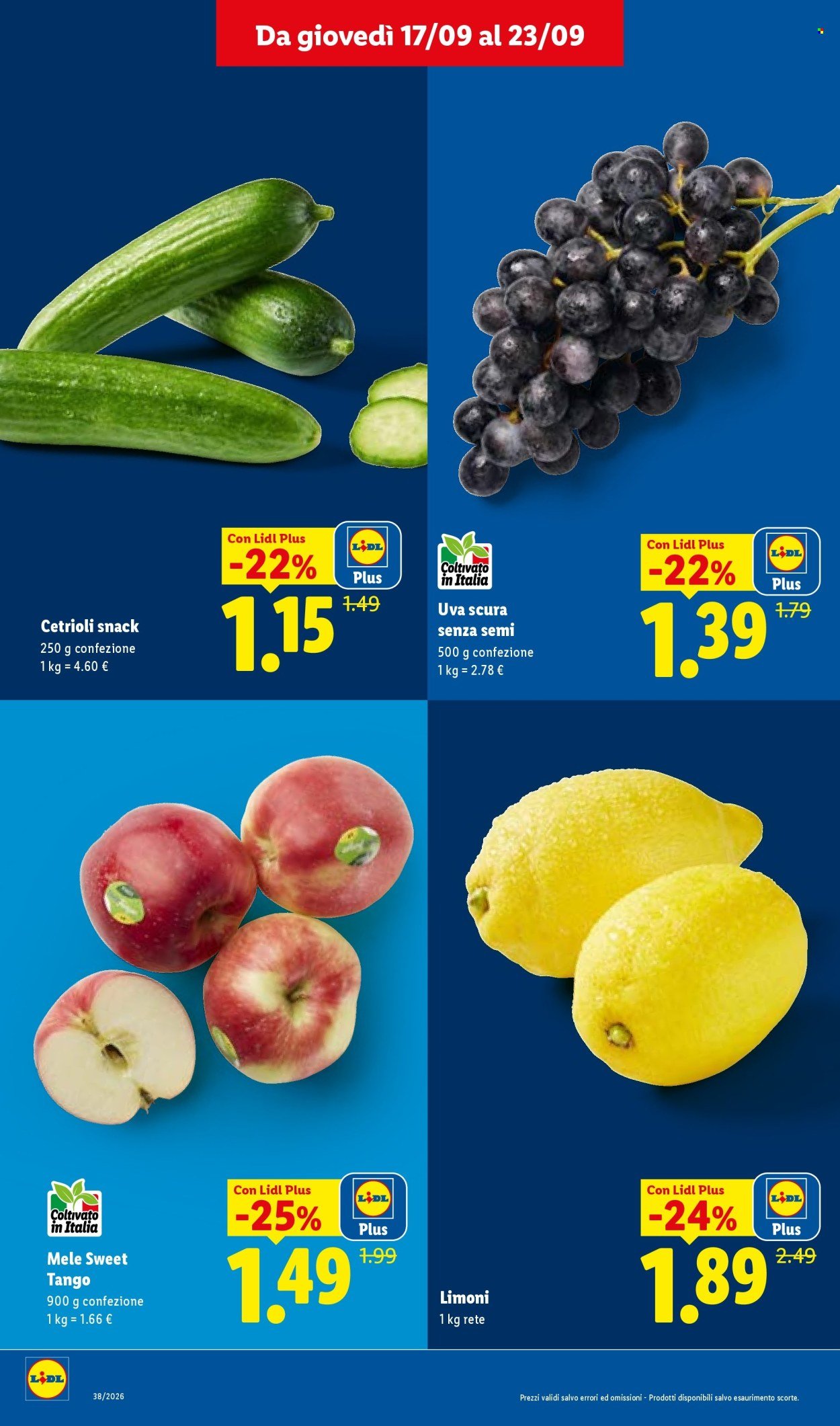 Volantino LIDL - XXL
