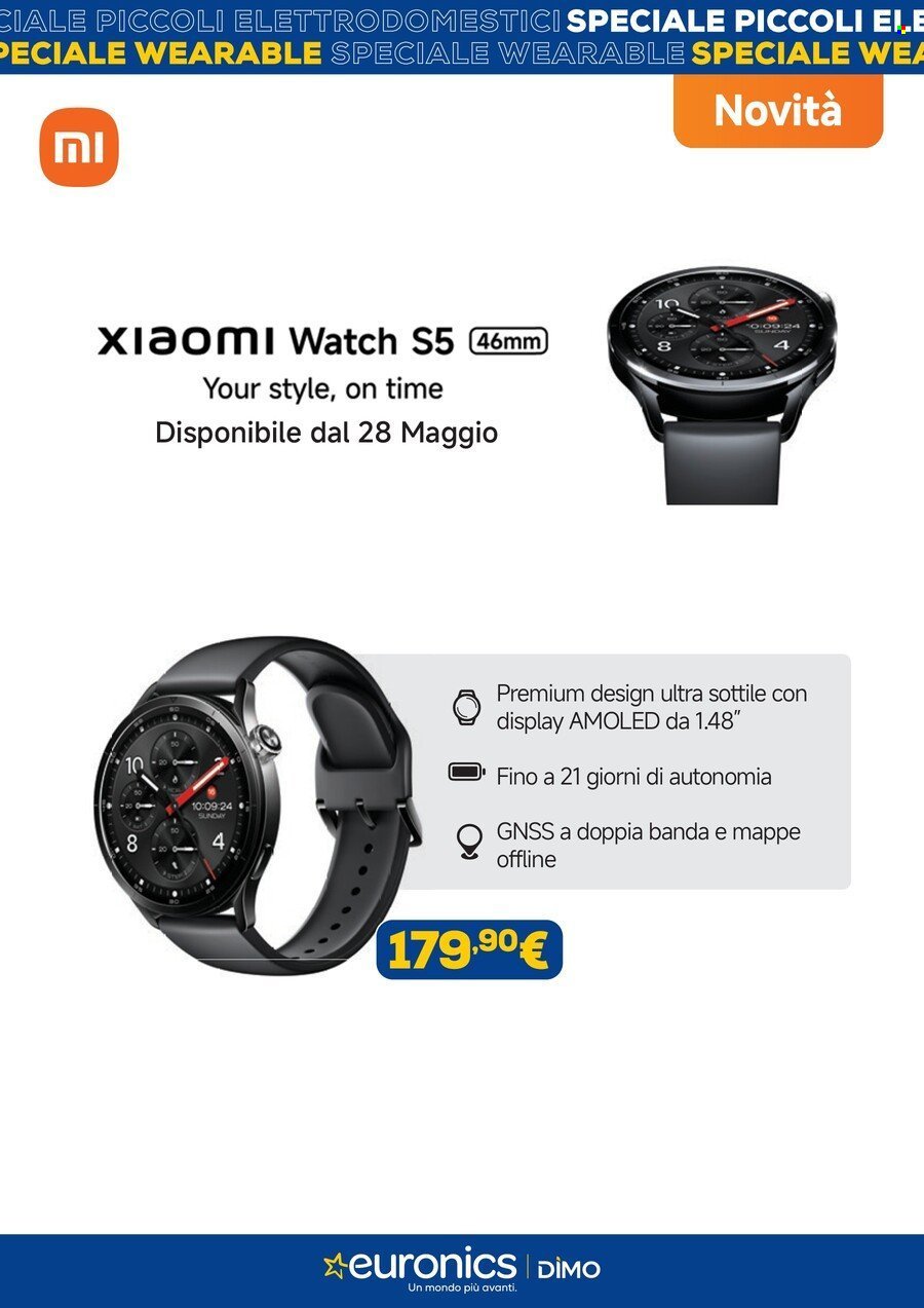 Volantino EURONICS - STARTECH - SPECIALE WEARABLE (2026-05-21 - 2026-07-05)
