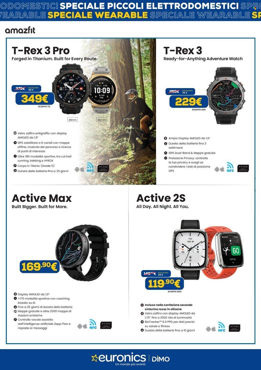 Volantino EURONICS - STARTECH - SPECIALE WEARABLE (2026-05-21 - 2026-07-05)