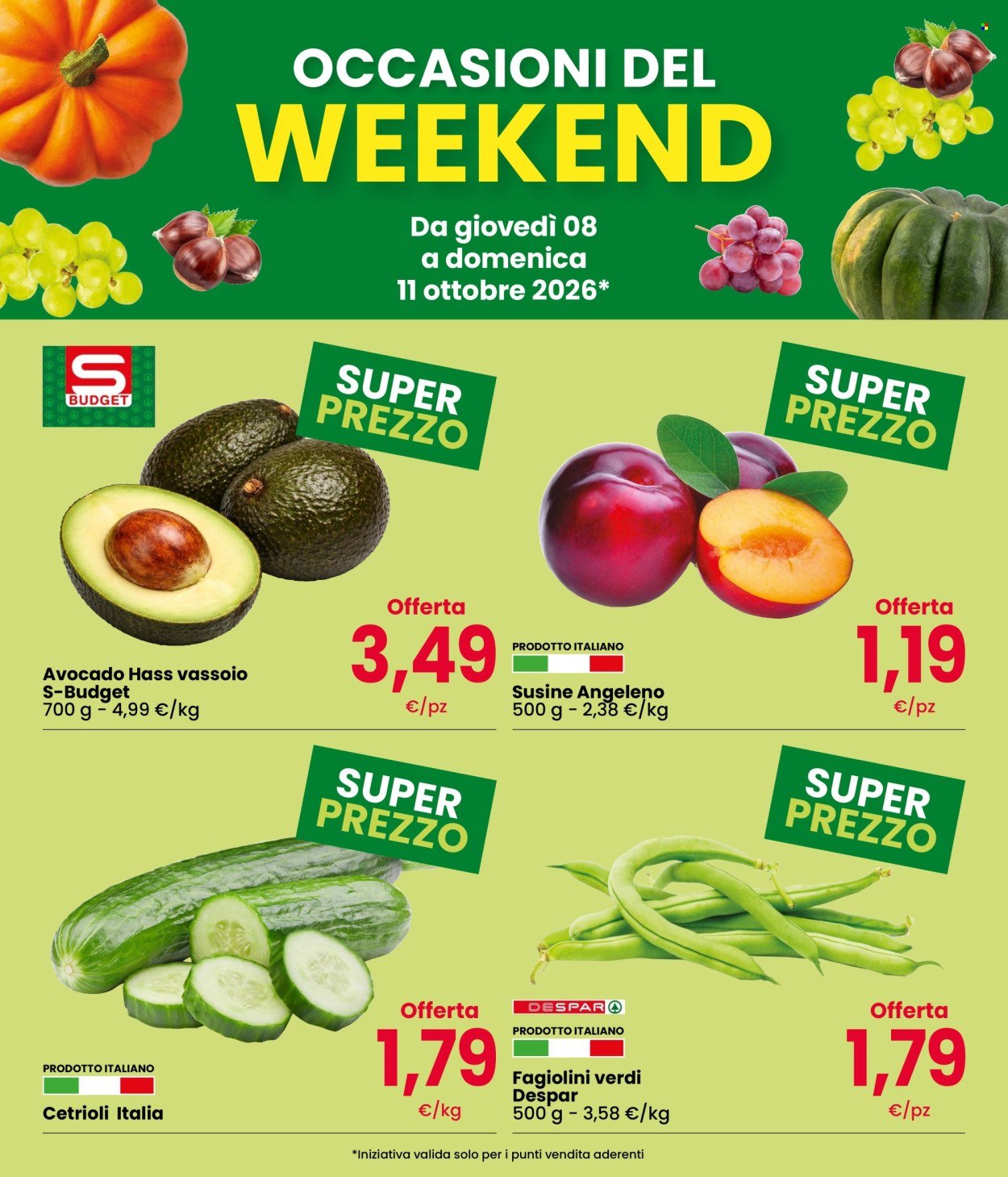 Volantino EUROSPAR - Fresche Occasioni