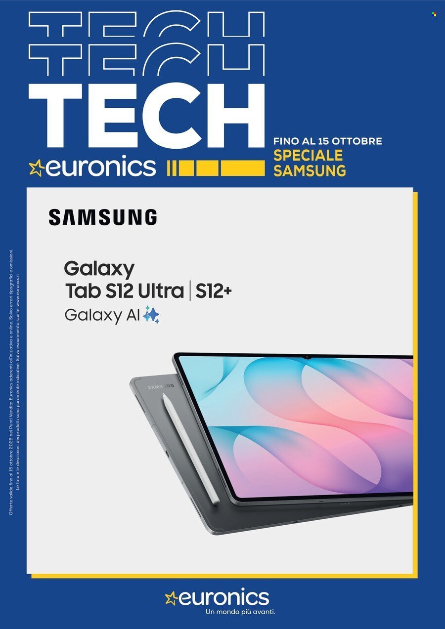 Volantino EURONICS - Speciale Samsung