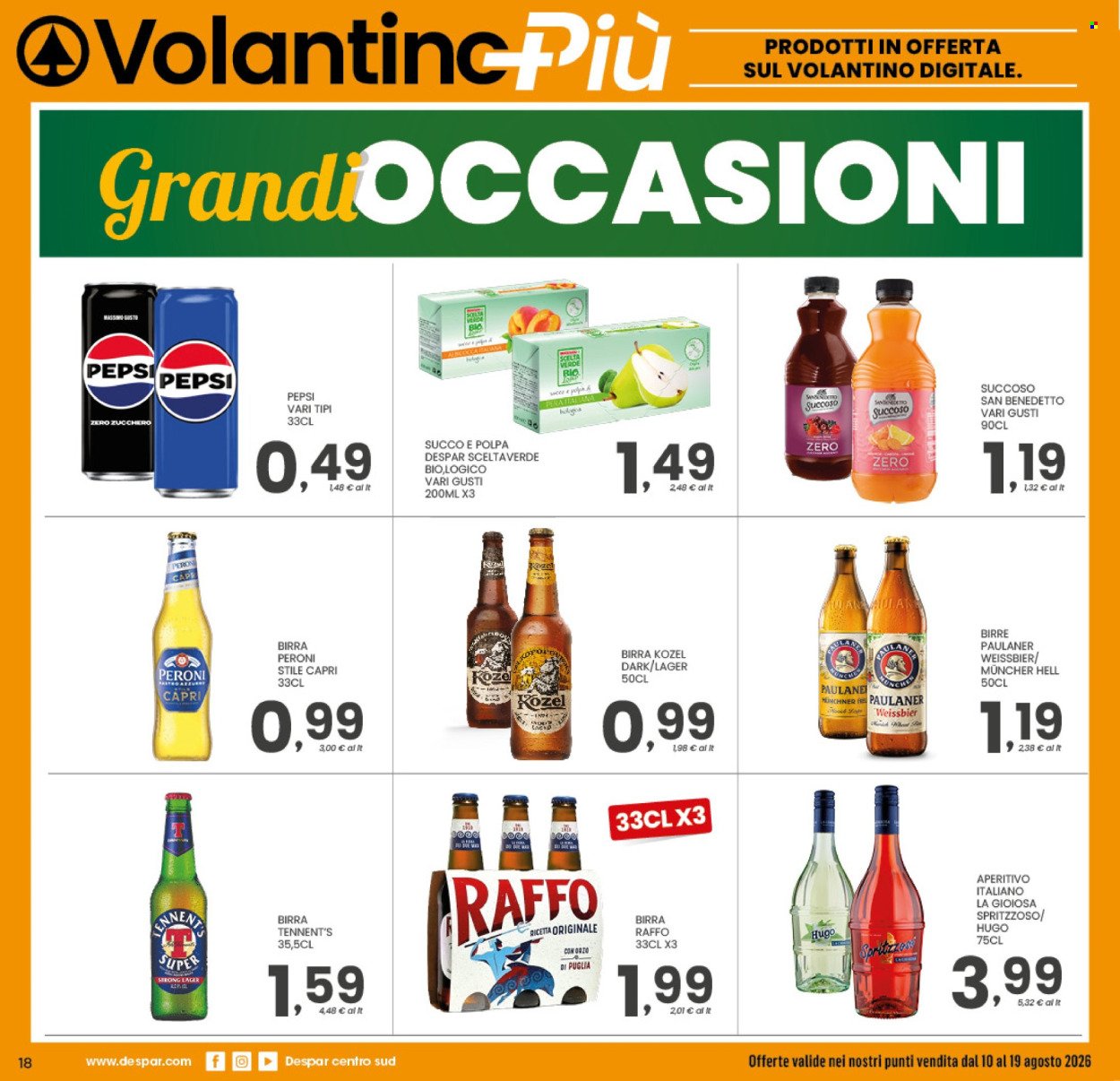 Volantino DESPAR - Da lunedì 10 2026