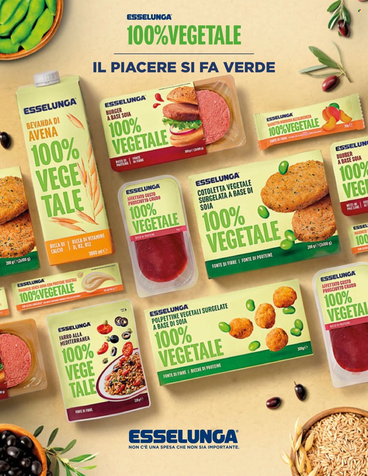 Volantino ESSELUNGA - 100% Vegetale