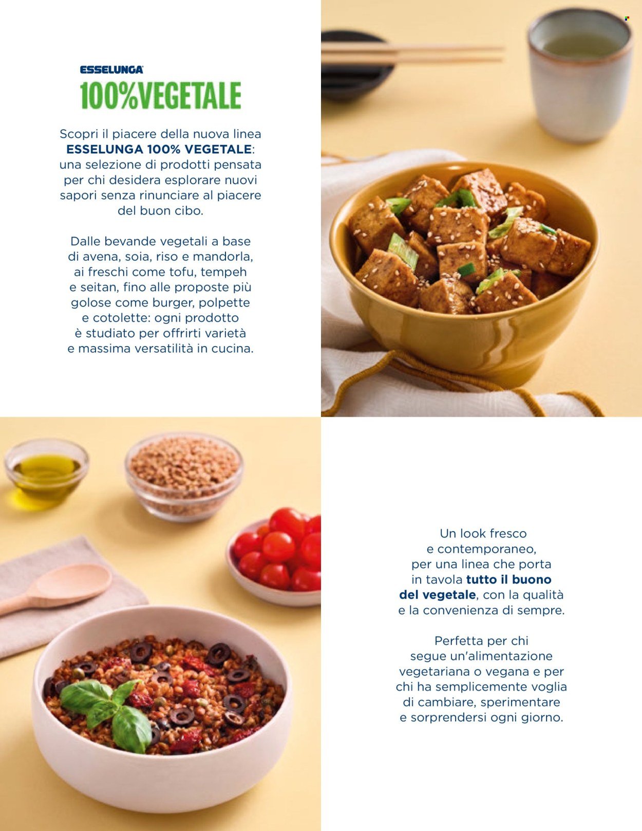 Volantino ESSELUNGA - 100% Vegetale