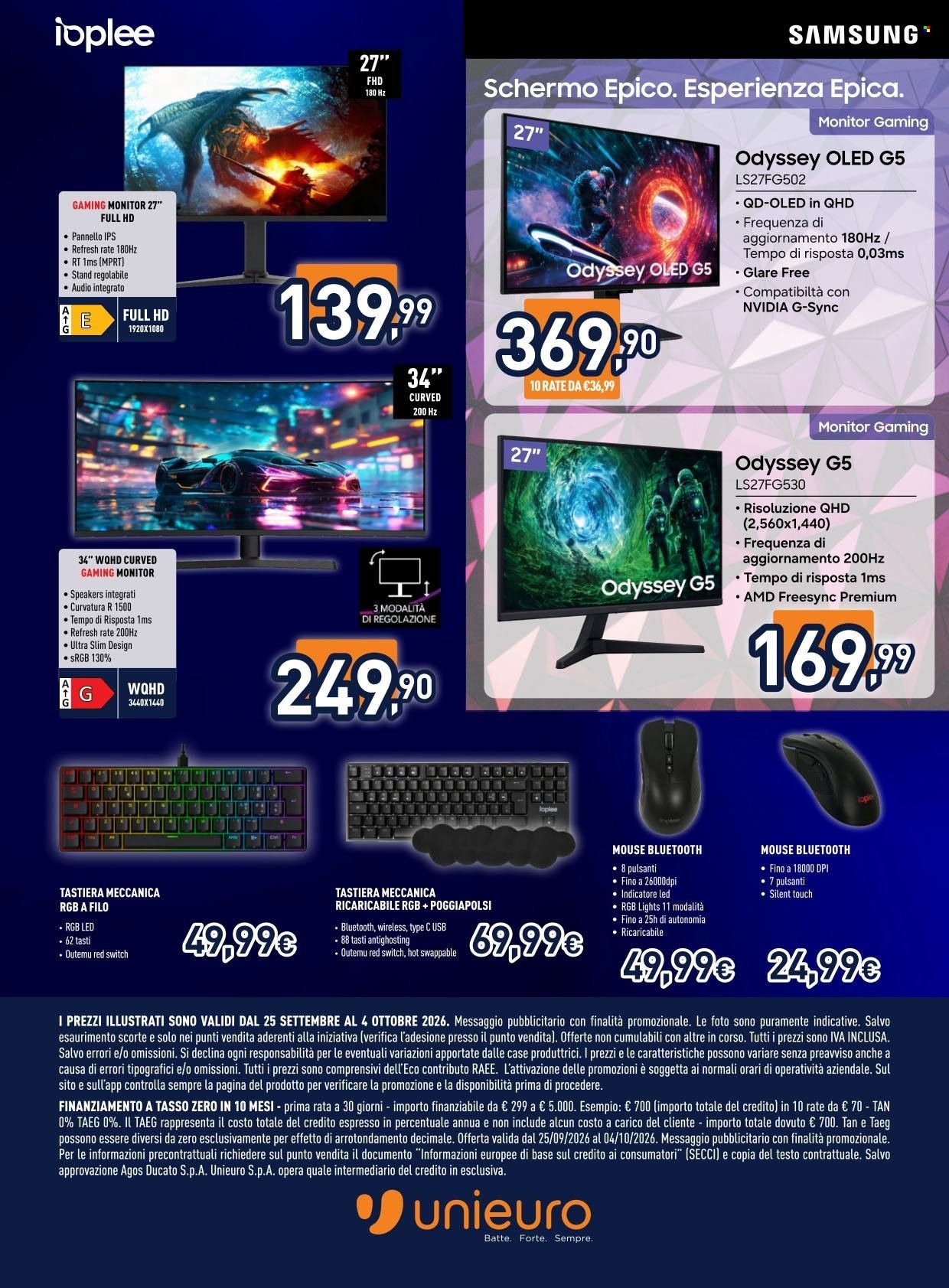 Volantino UNIEURO - Speciale Gaming