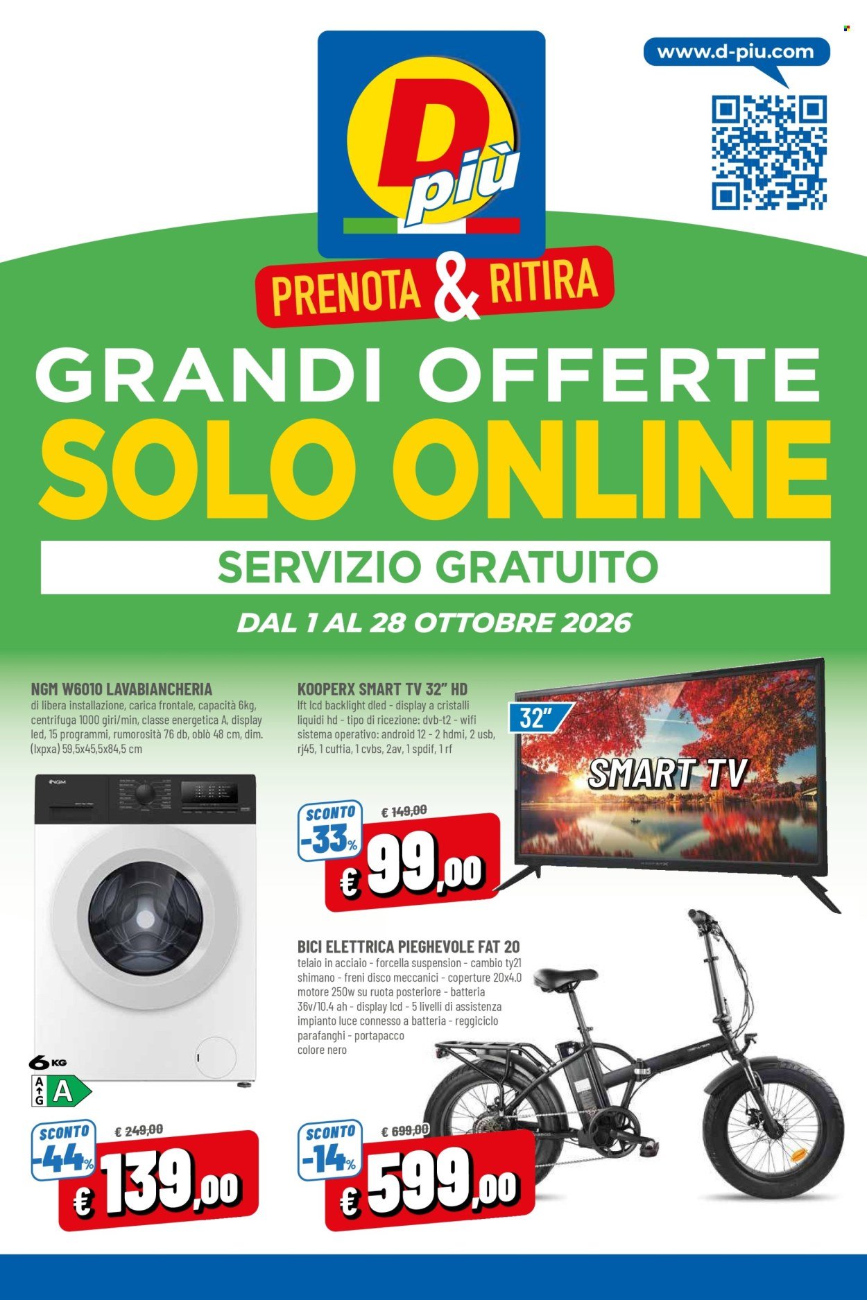 Volantino DPIÙ - Grandi offerte solo online