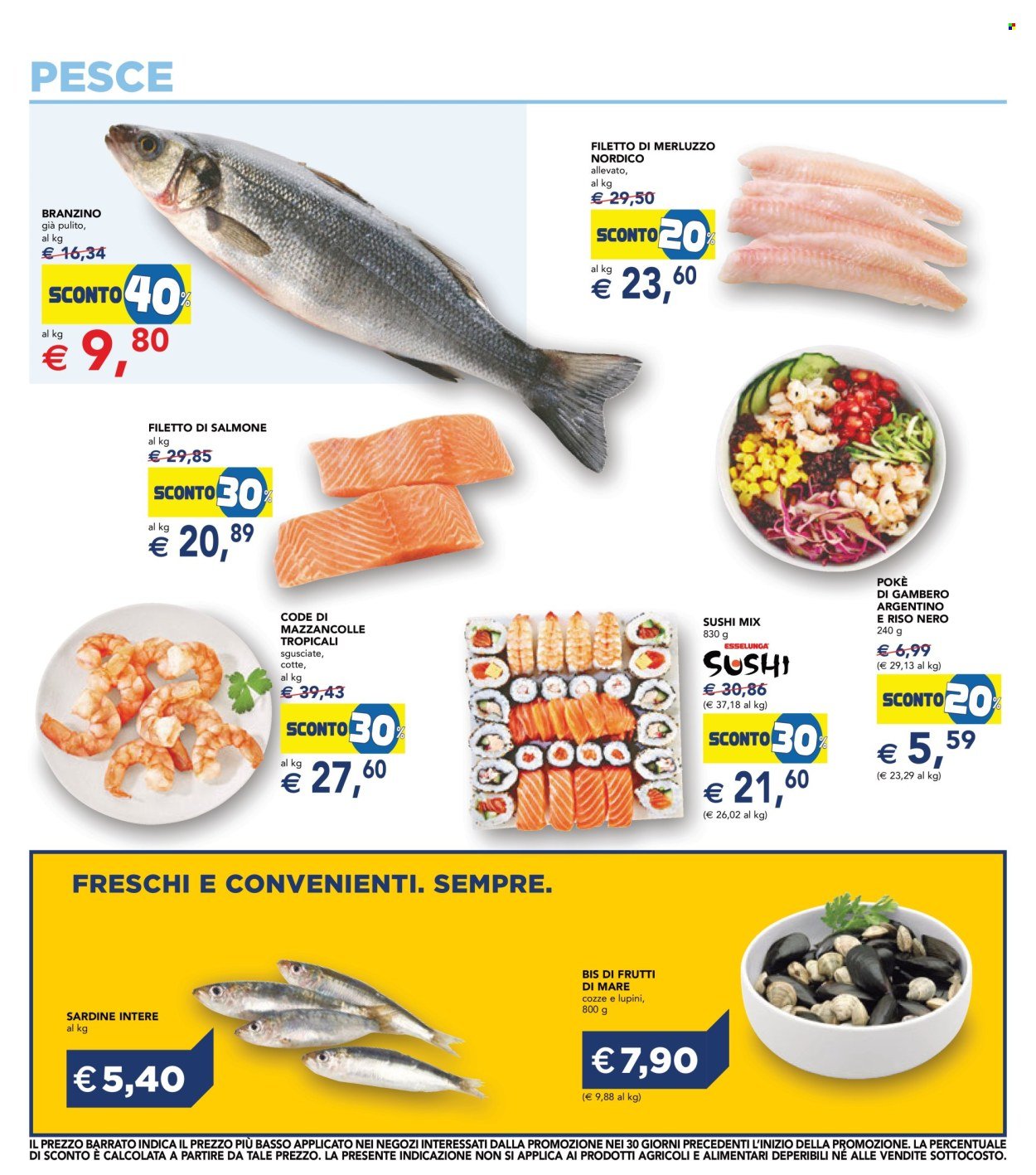 Volantino ESSELUNGA - Sconti fino al 50%