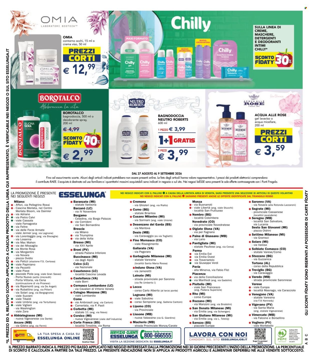 Volantino ESSELUNGA - Sconti fino al 50%