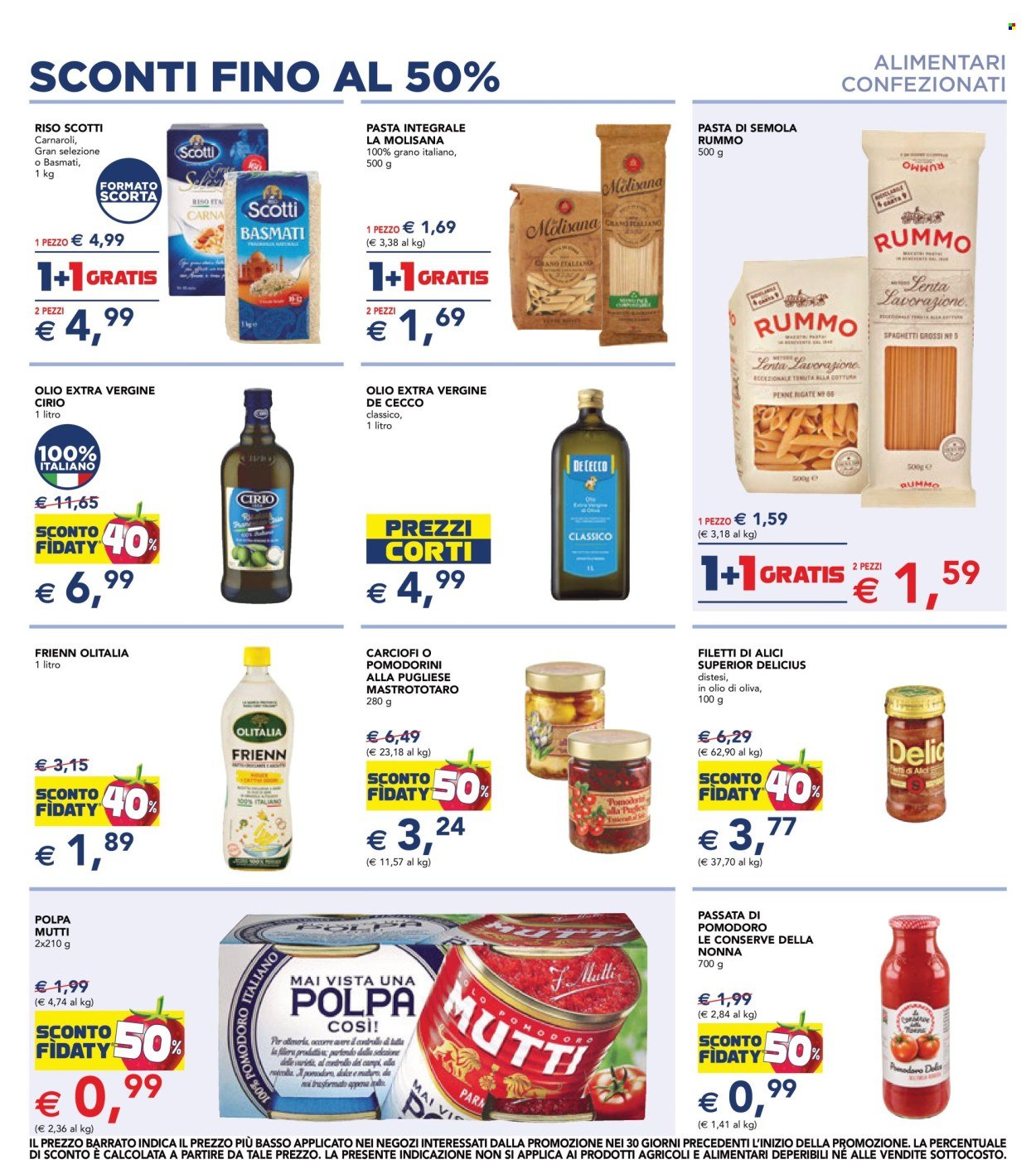 Volantino ESSELUNGA - Sconti fino al 50%