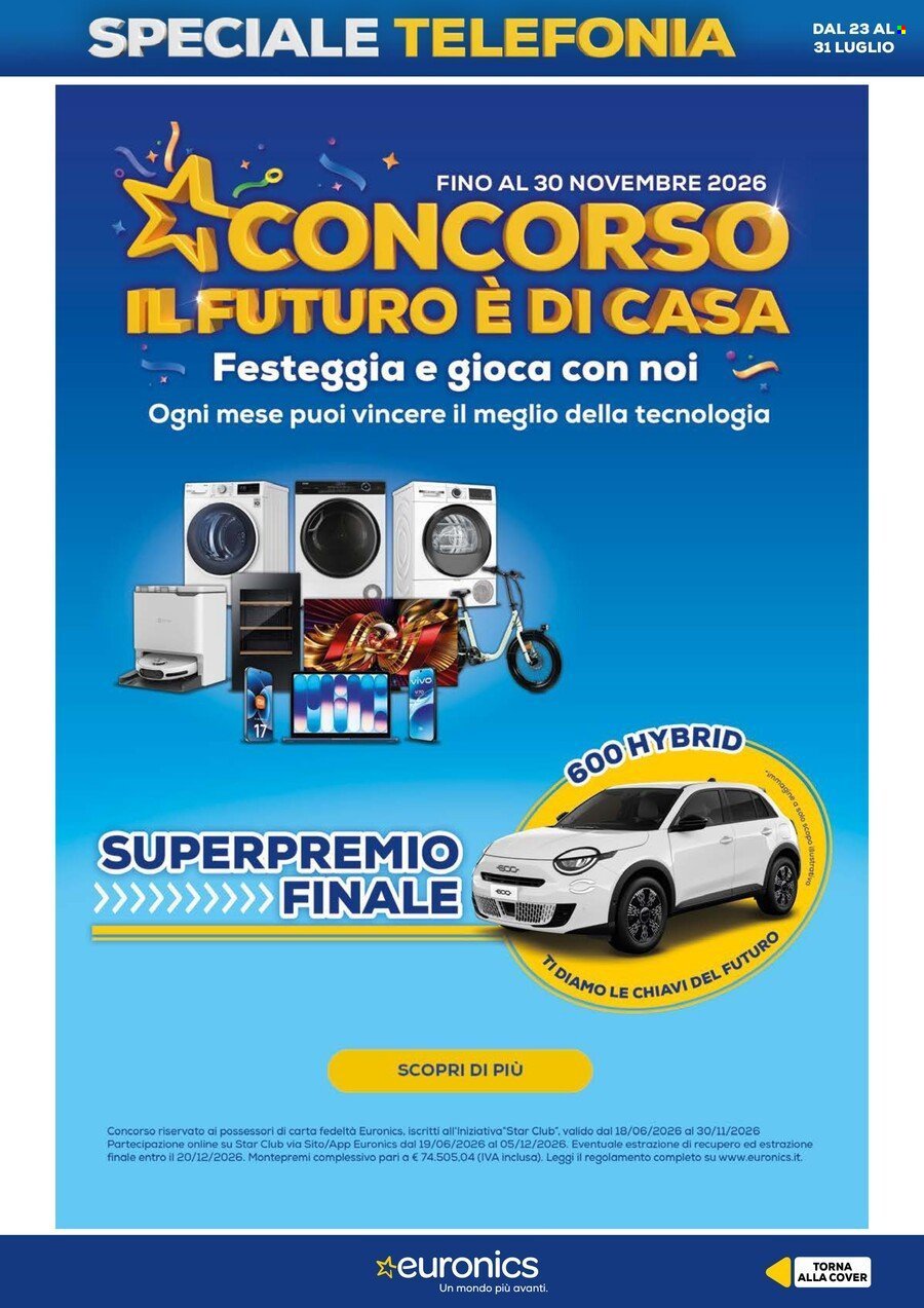 Volantino EURONICS - Speciale Telefonia