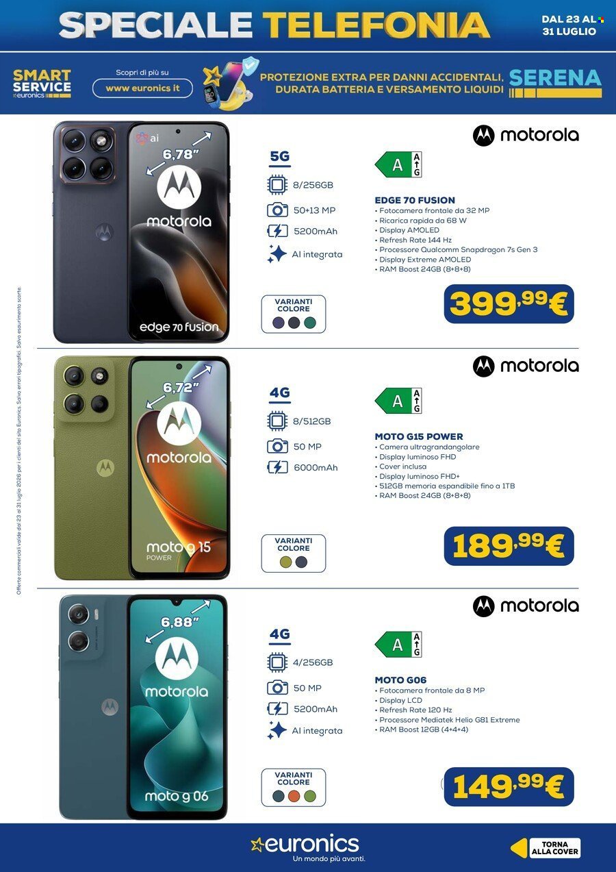Volantino EURONICS - Speciale Telefonia