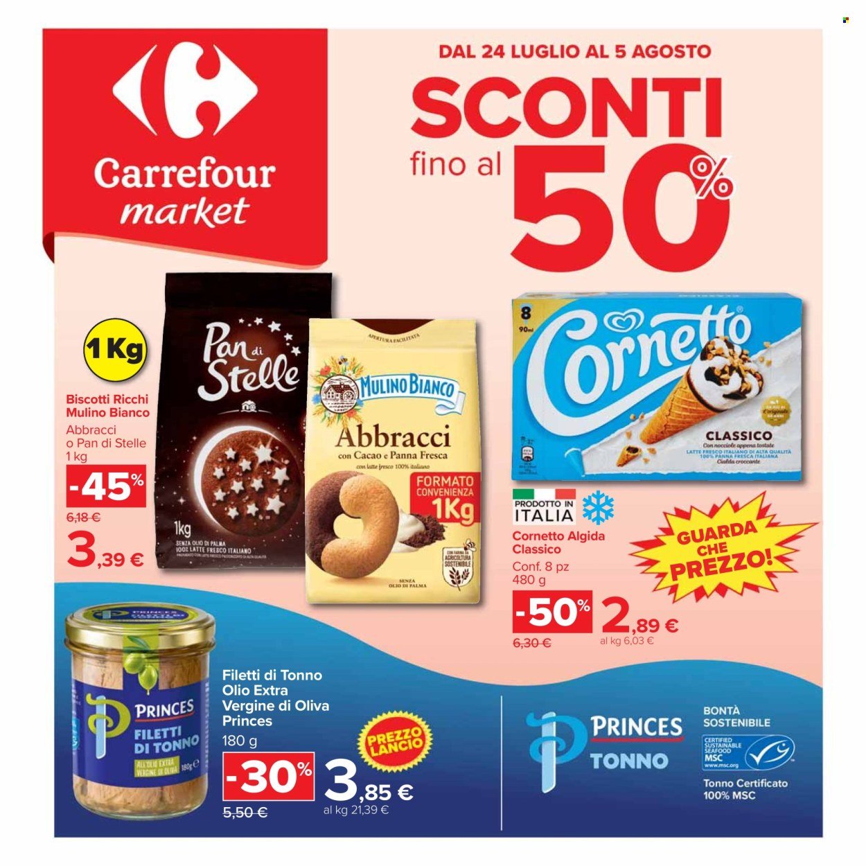 Volantino CARREFOUR - Da venerdì 24 luglio 2026
