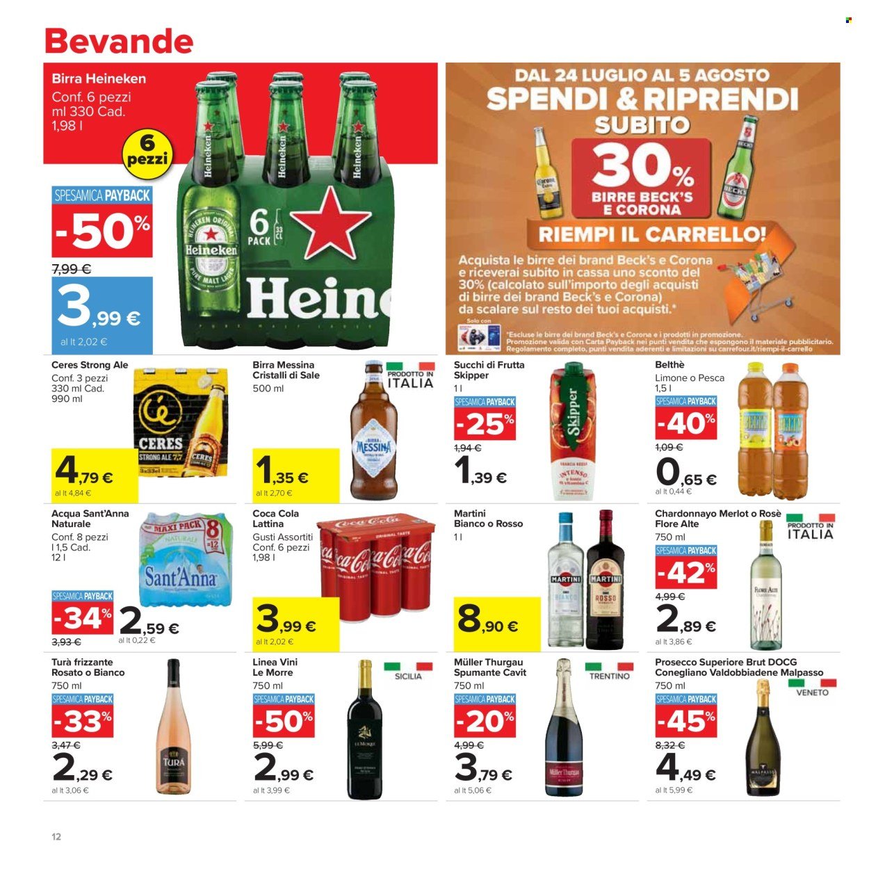 Volantino CARREFOUR - Da venerdì 24 luglio 2026