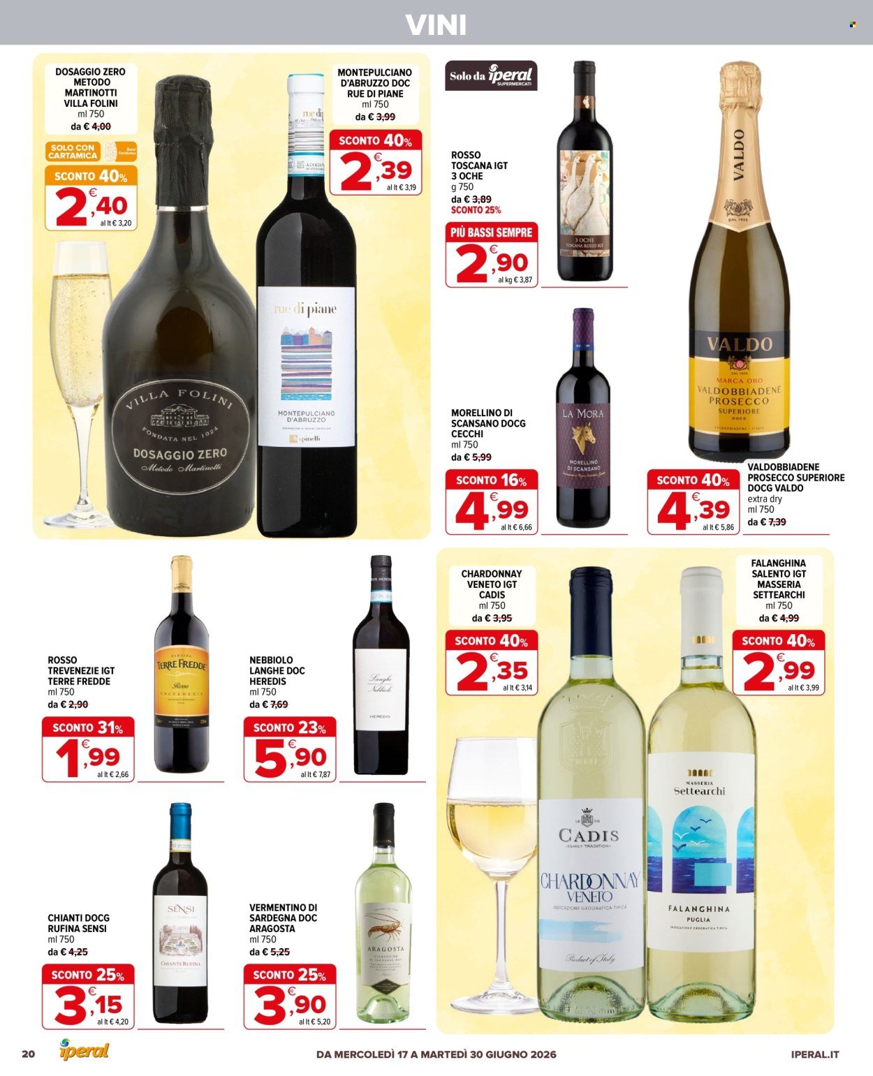 Volantino IPERAL - Sconto 40%