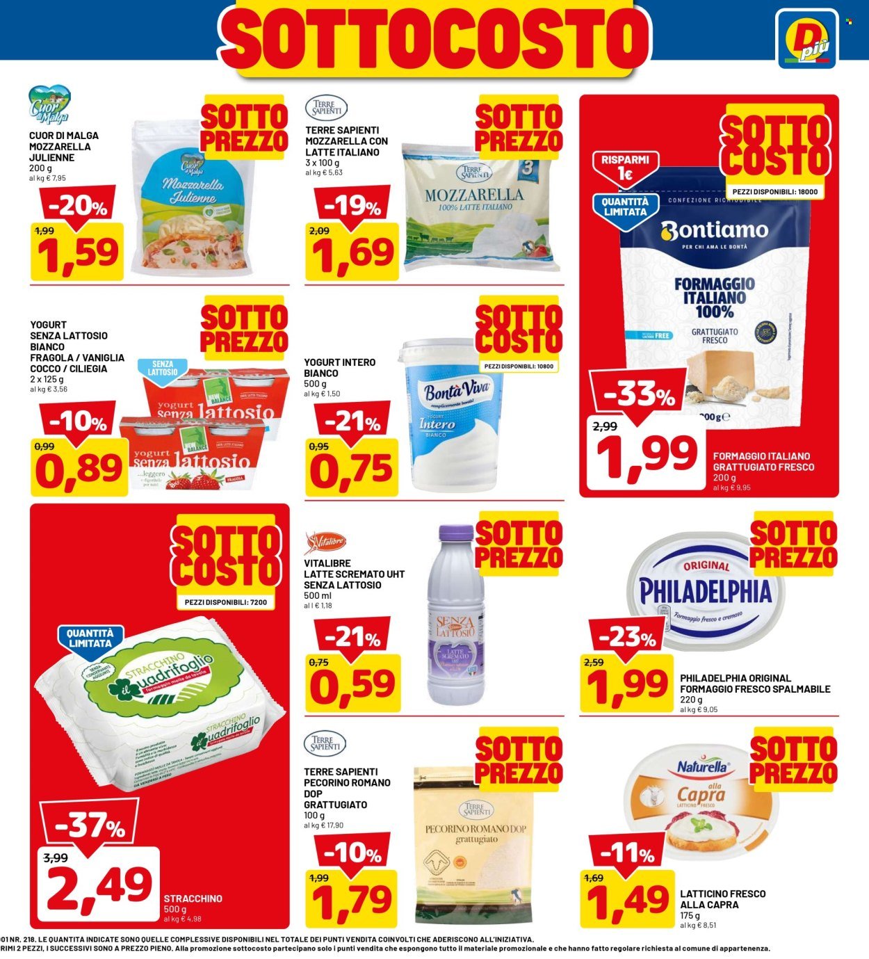 Volantino DPIÙ - SOTTOCOSTO
