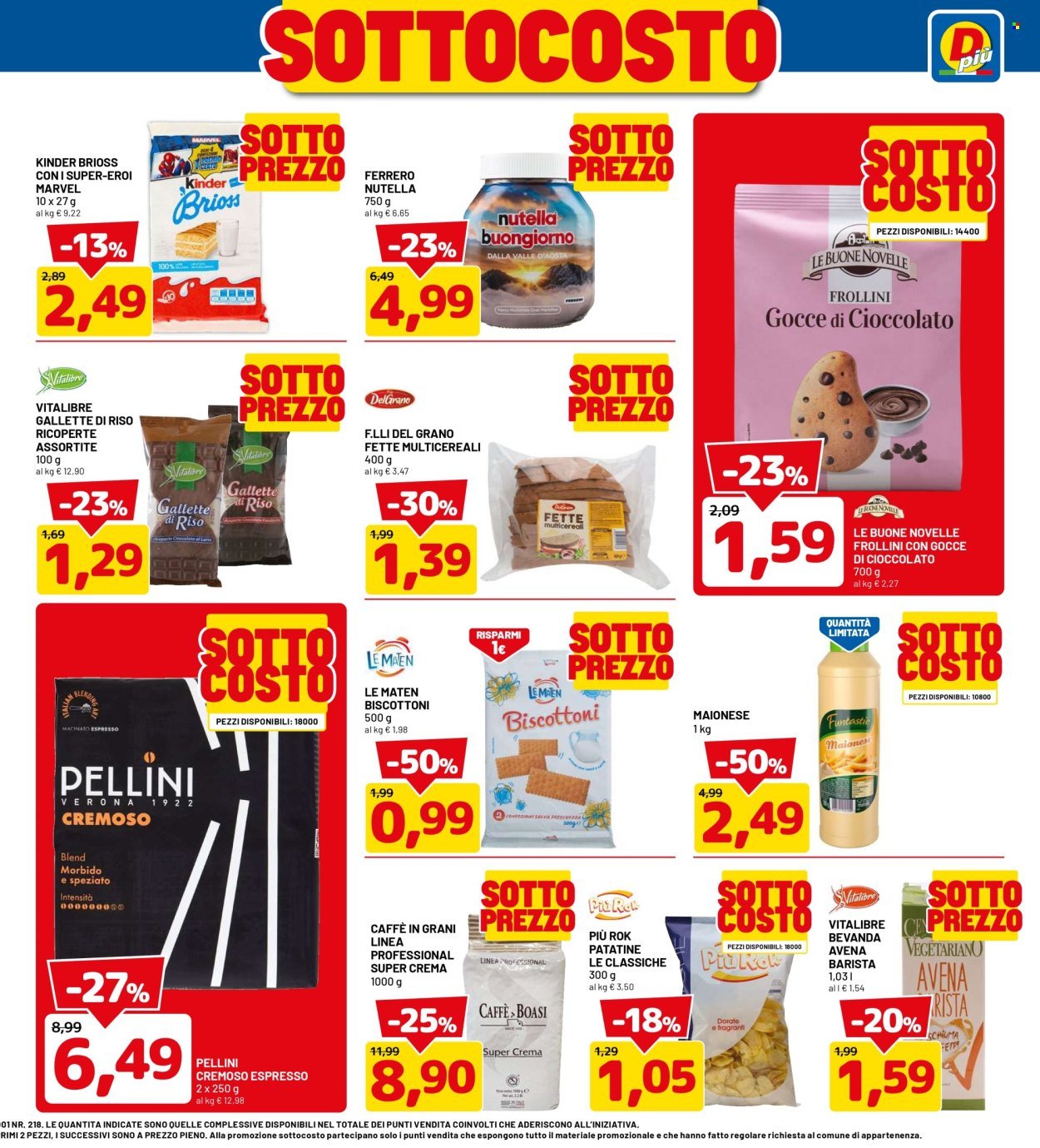 Volantino DPIÙ - SOTTOCOSTO