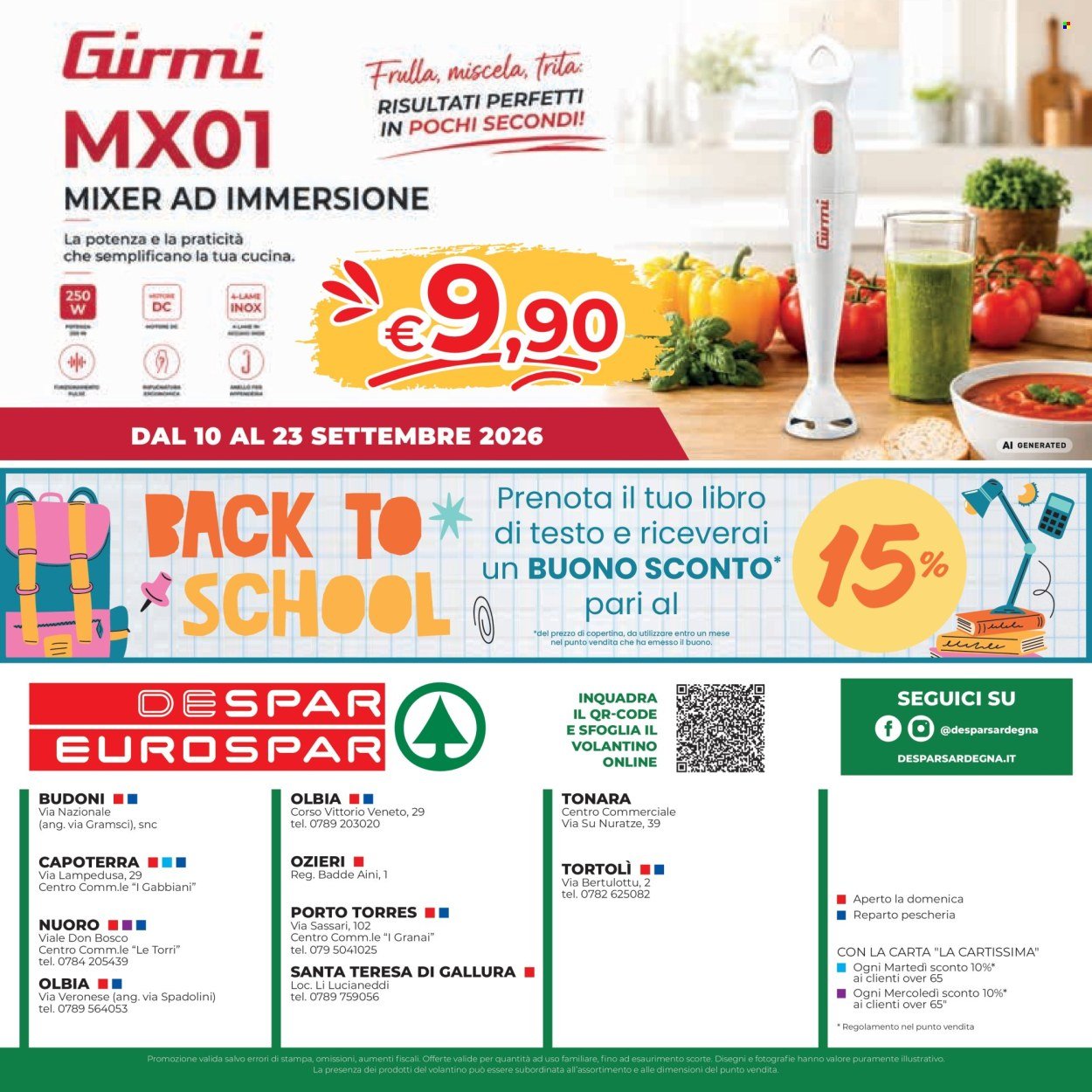 Volantino DESPAR - Sconti fino al 50%