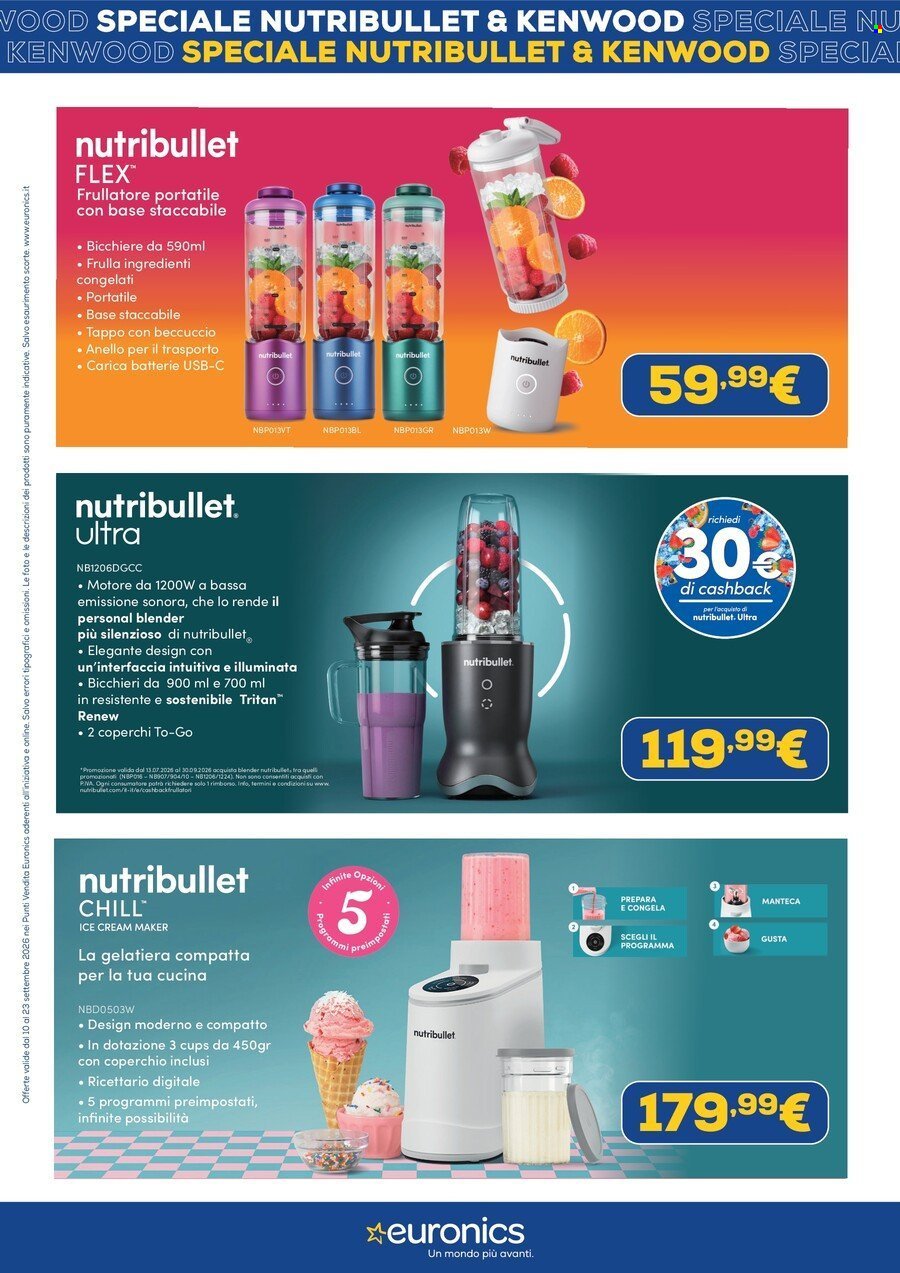 Volantino EURONICS - Speciale Kenwood