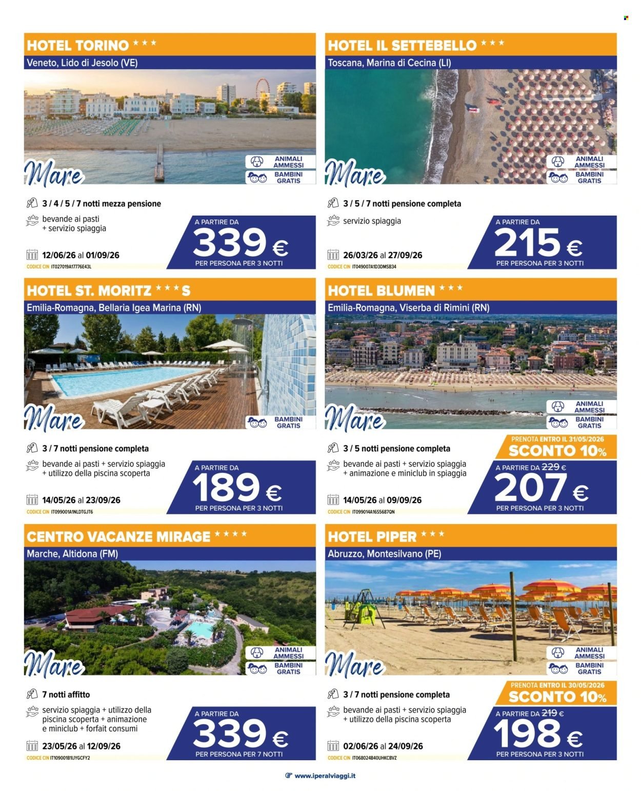 Volantino IPERAL - Viaggi (2026-05-06 - 2026-06-03)