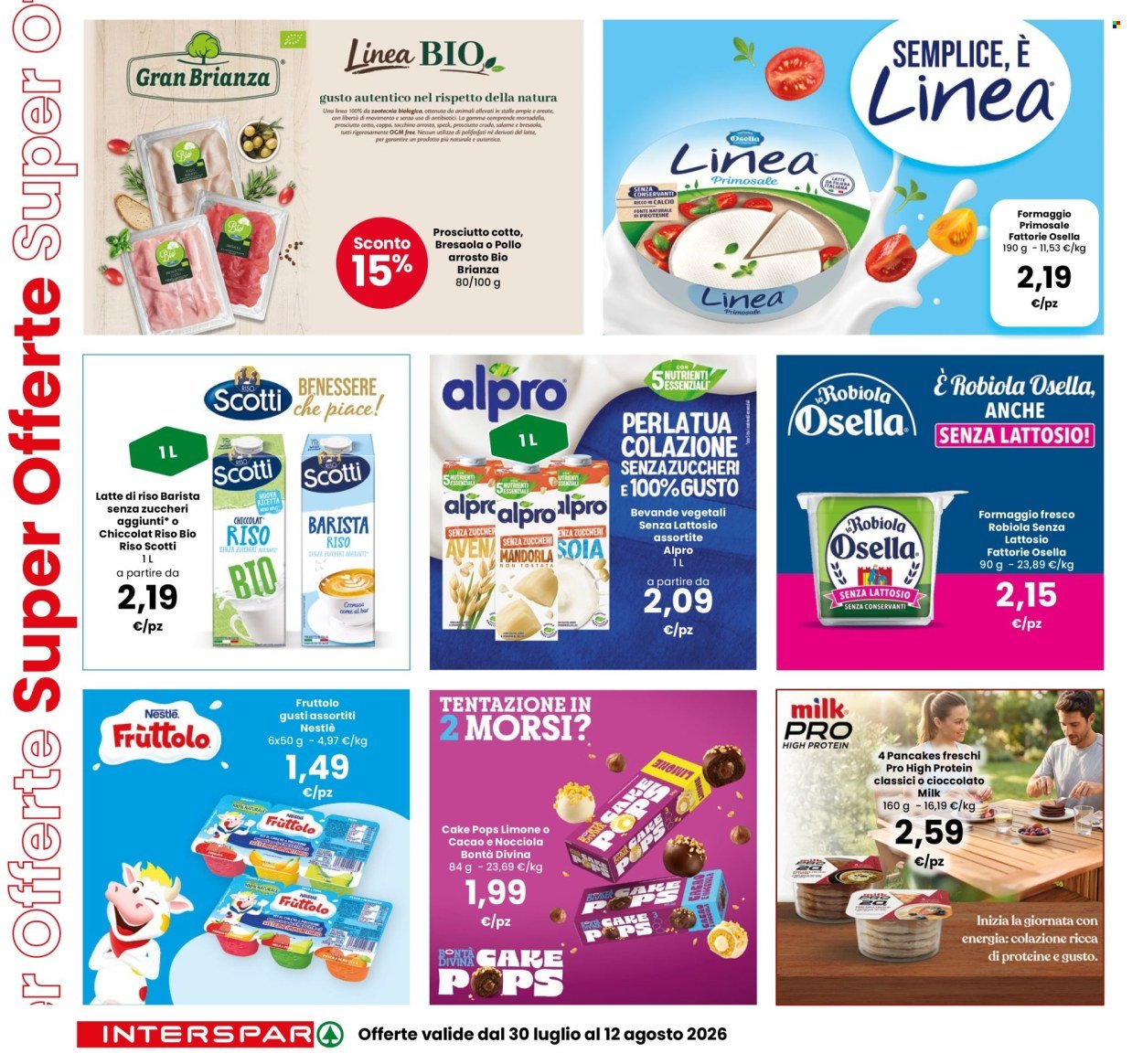 Volantino INTERSPAR - Super Offerte sulle Grandi Marche
