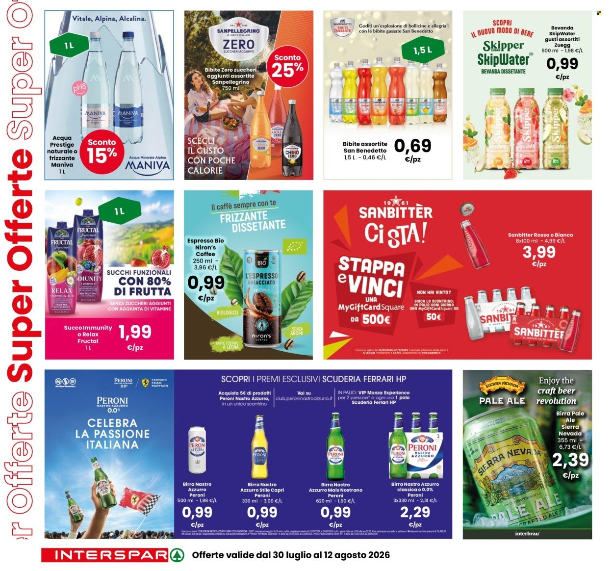 Volantino INTERSPAR - Super Offerte sulle Grandi Marche