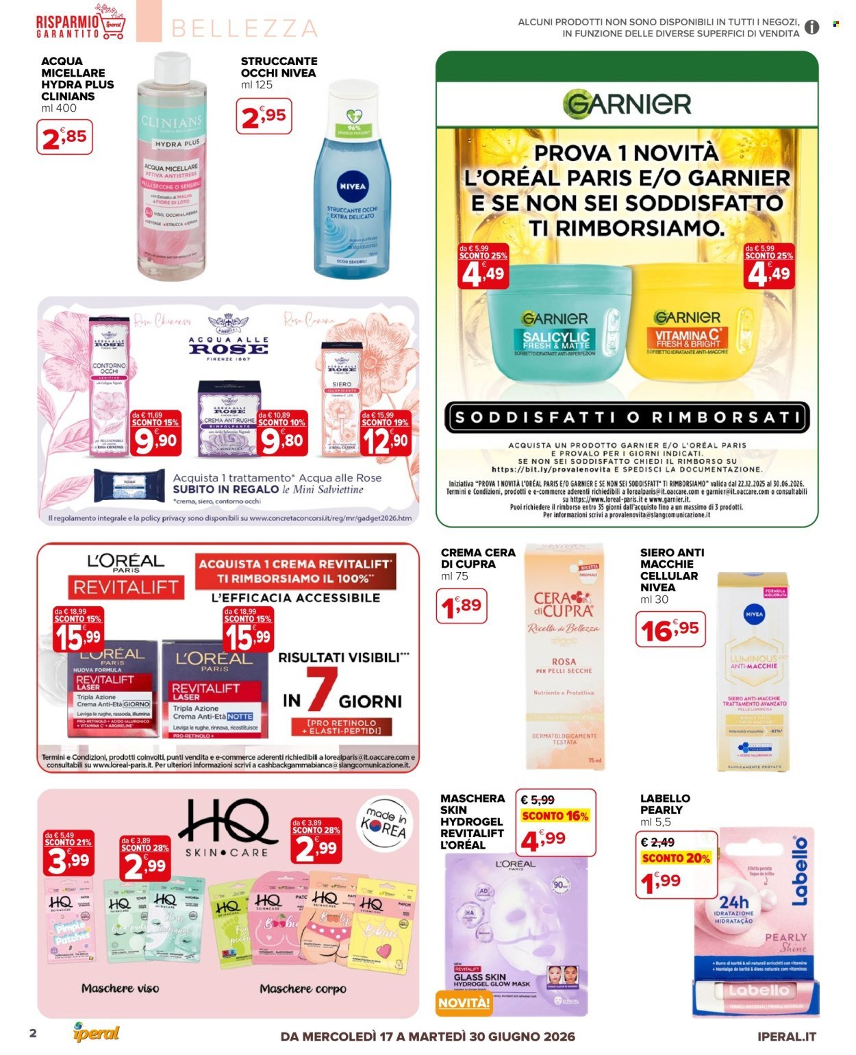 Volantino IPERAL - Igiene e Bellezza