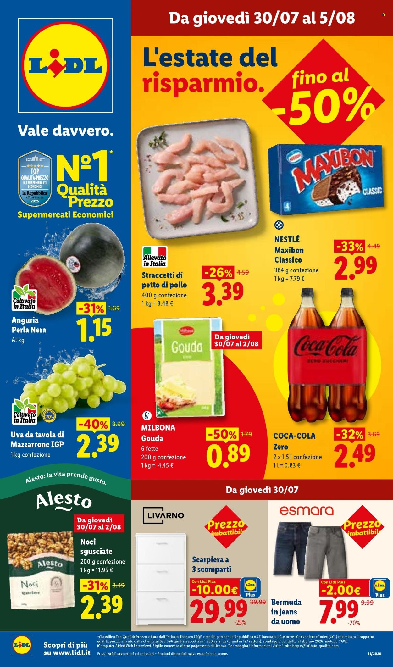 Volantino LIDL - L'estate del risparmio