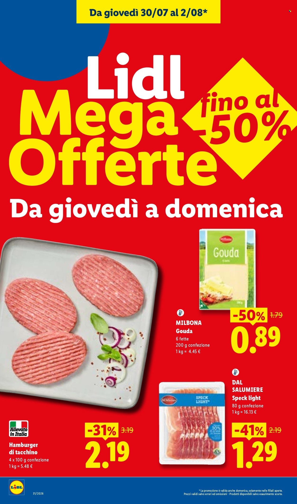 Volantino LIDL - L'estate del risparmio