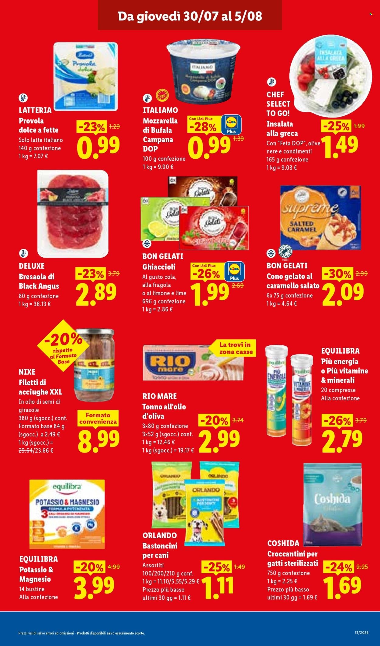 Volantino LIDL - L'estate del risparmio
