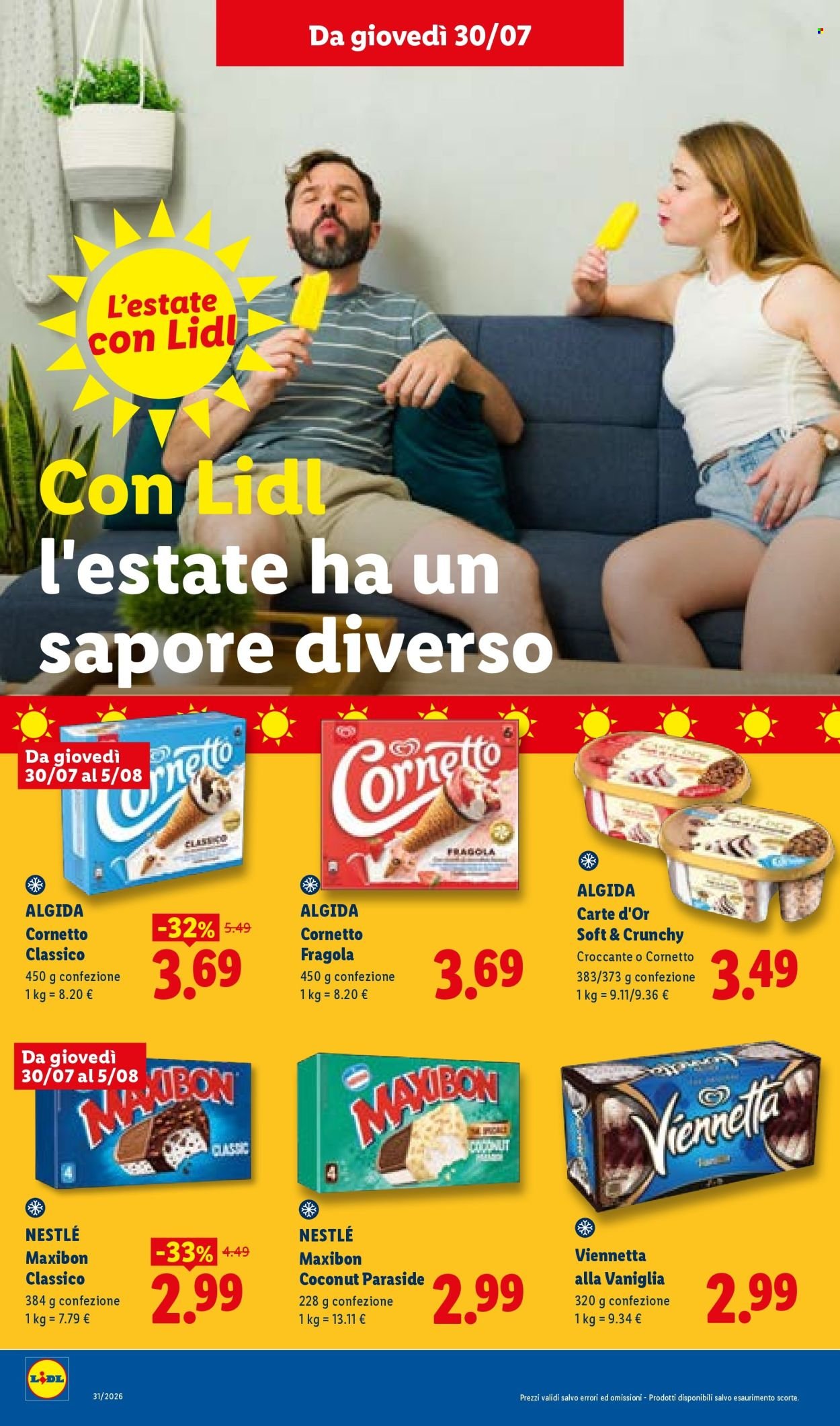 Volantino LIDL - L'estate del risparmio