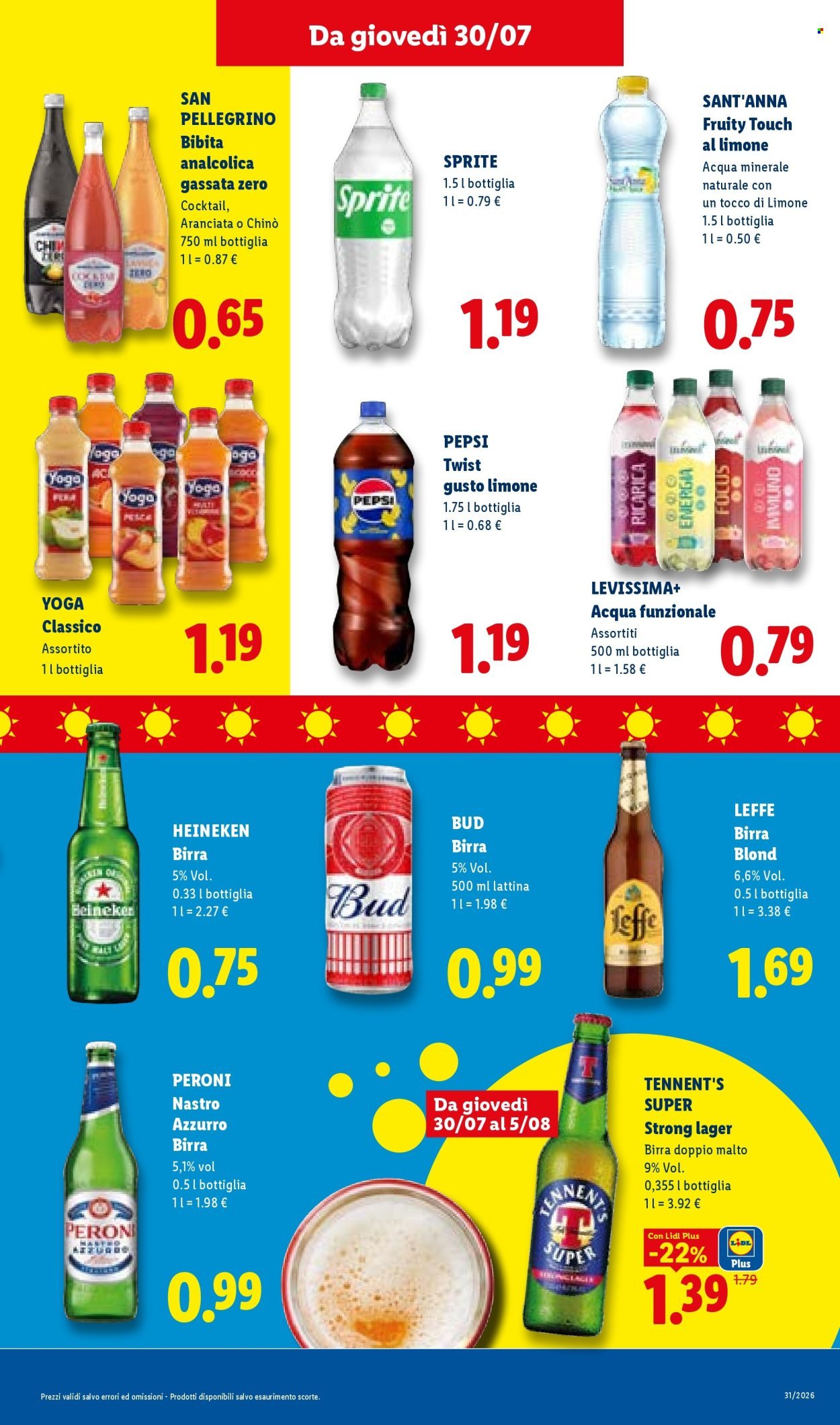 Volantino LIDL - L'estate del risparmio