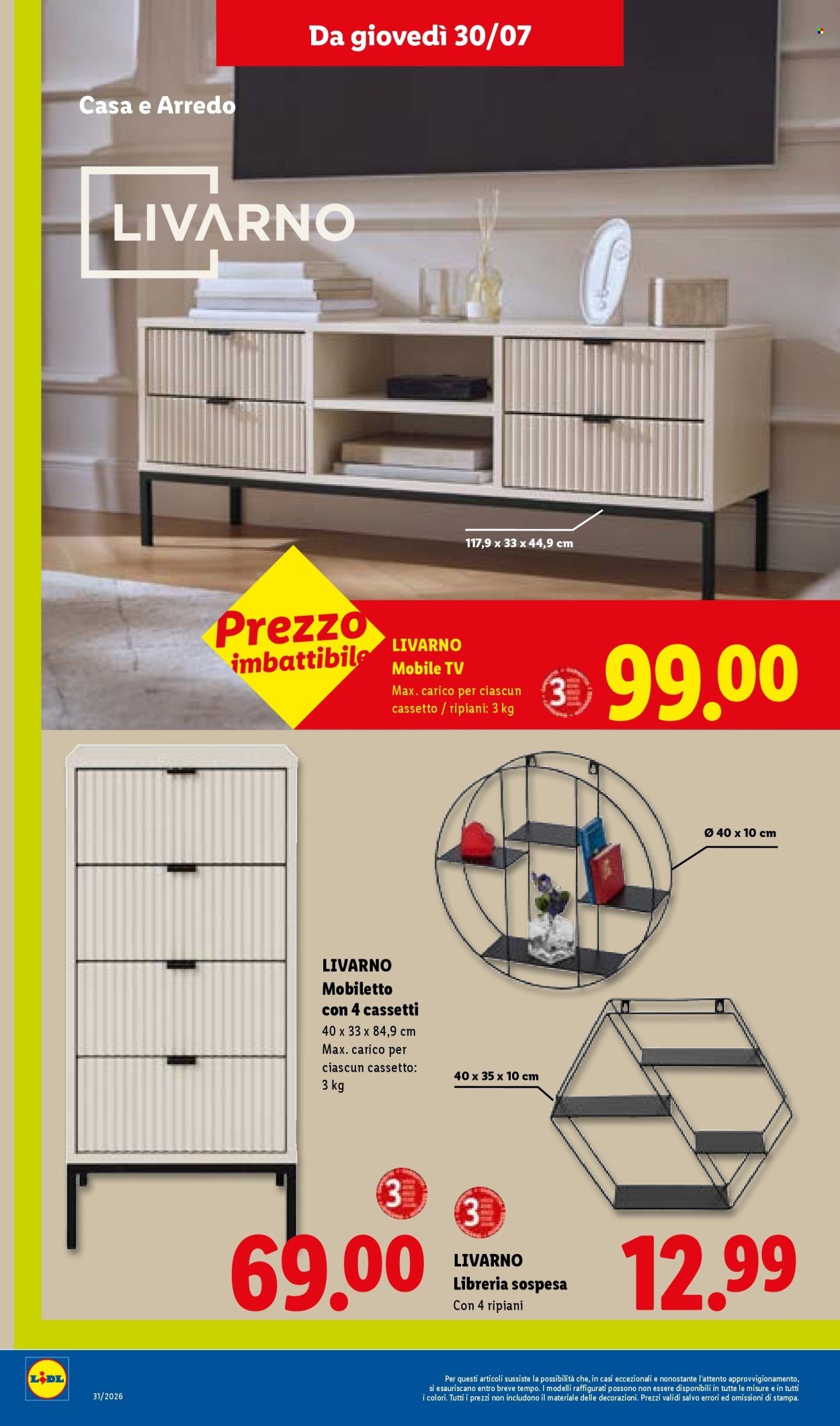 Volantino LIDL - L'estate del risparmio