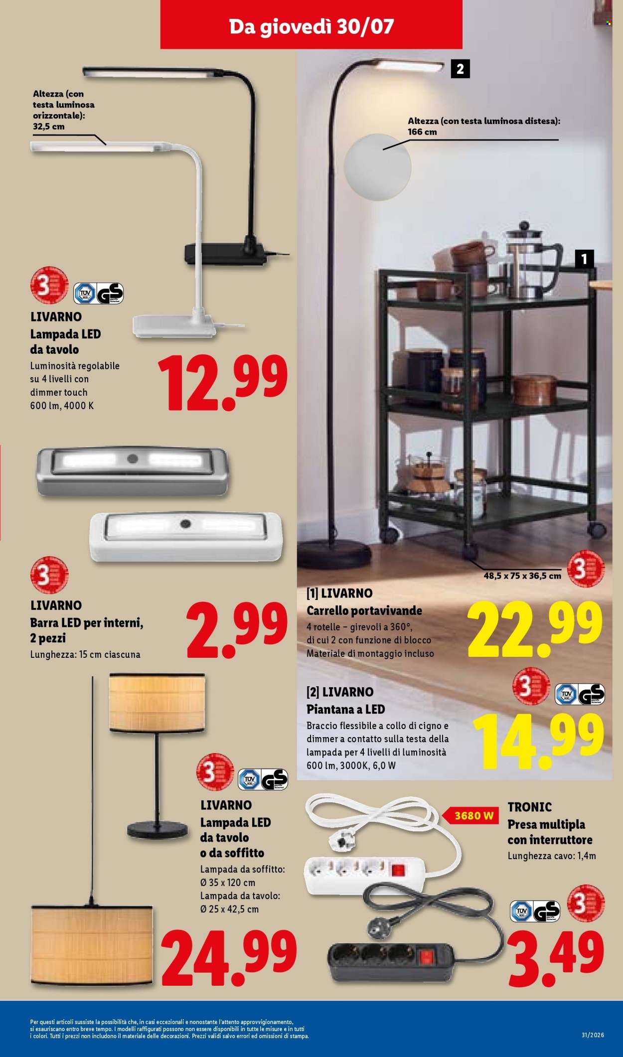 Volantino LIDL - L'estate del risparmio