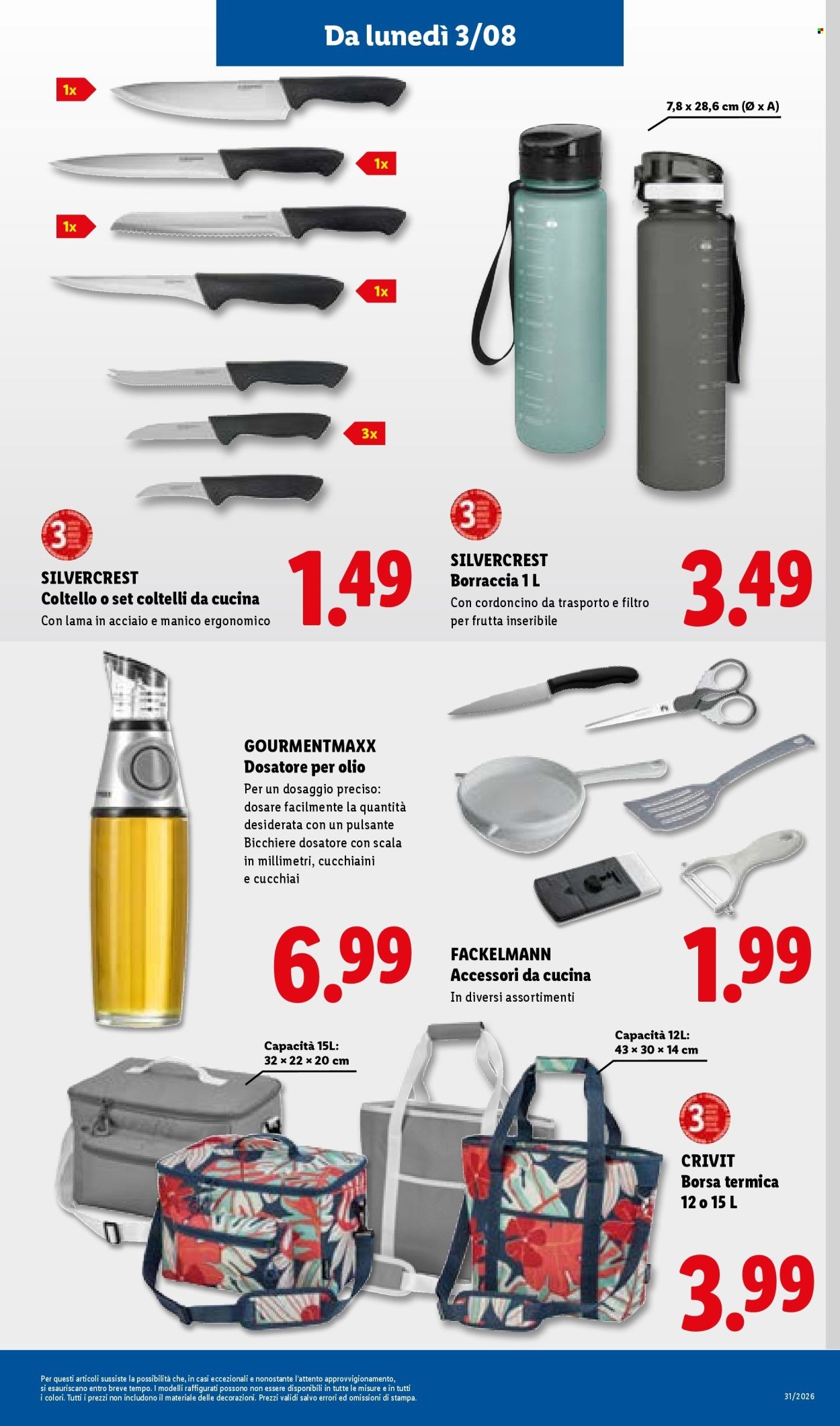 Volantino LIDL - L'estate del risparmio