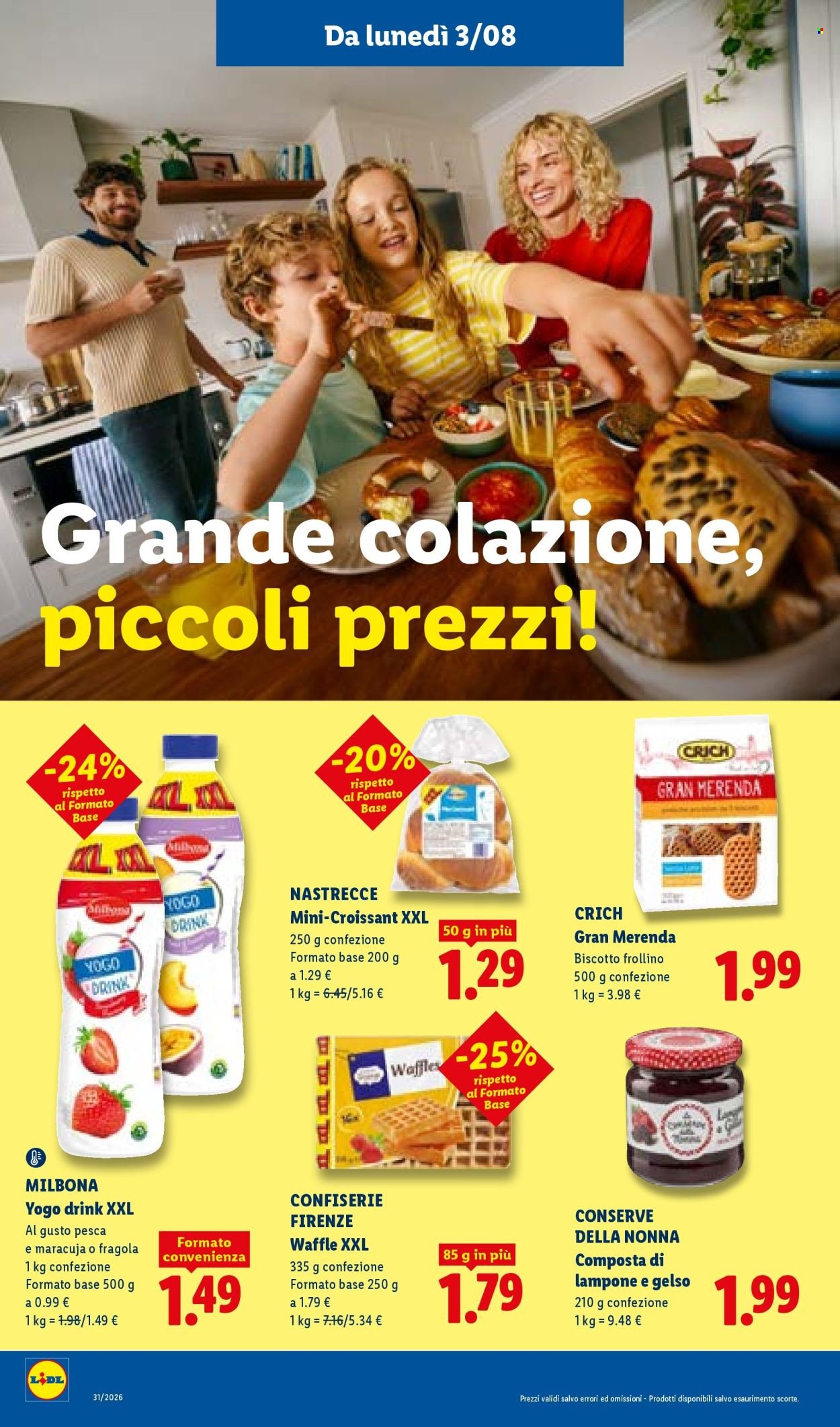 Volantino LIDL - L'estate del risparmio