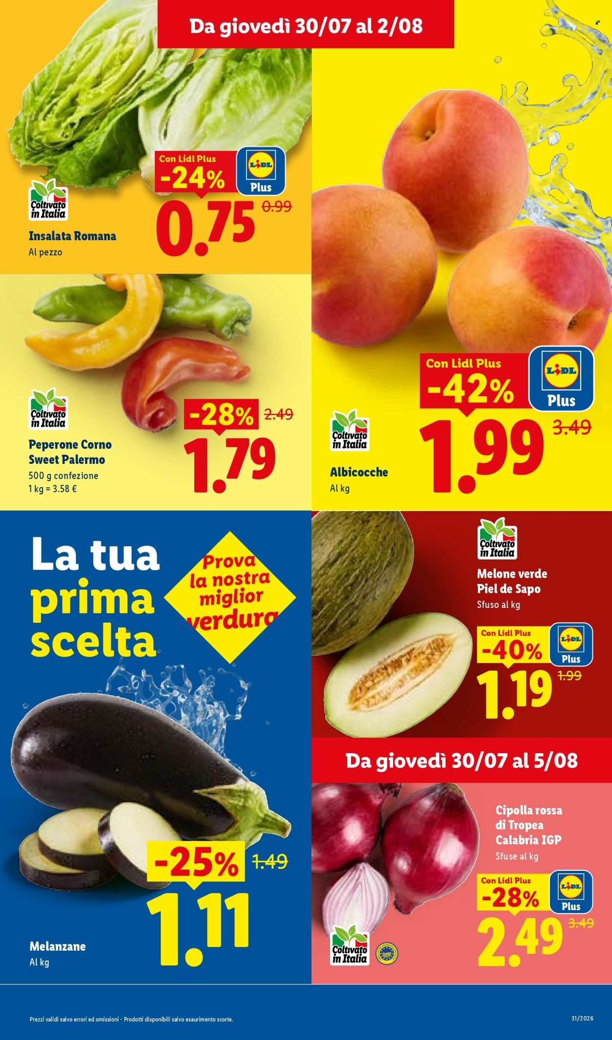 Volantino LIDL - L'estate del risparmio