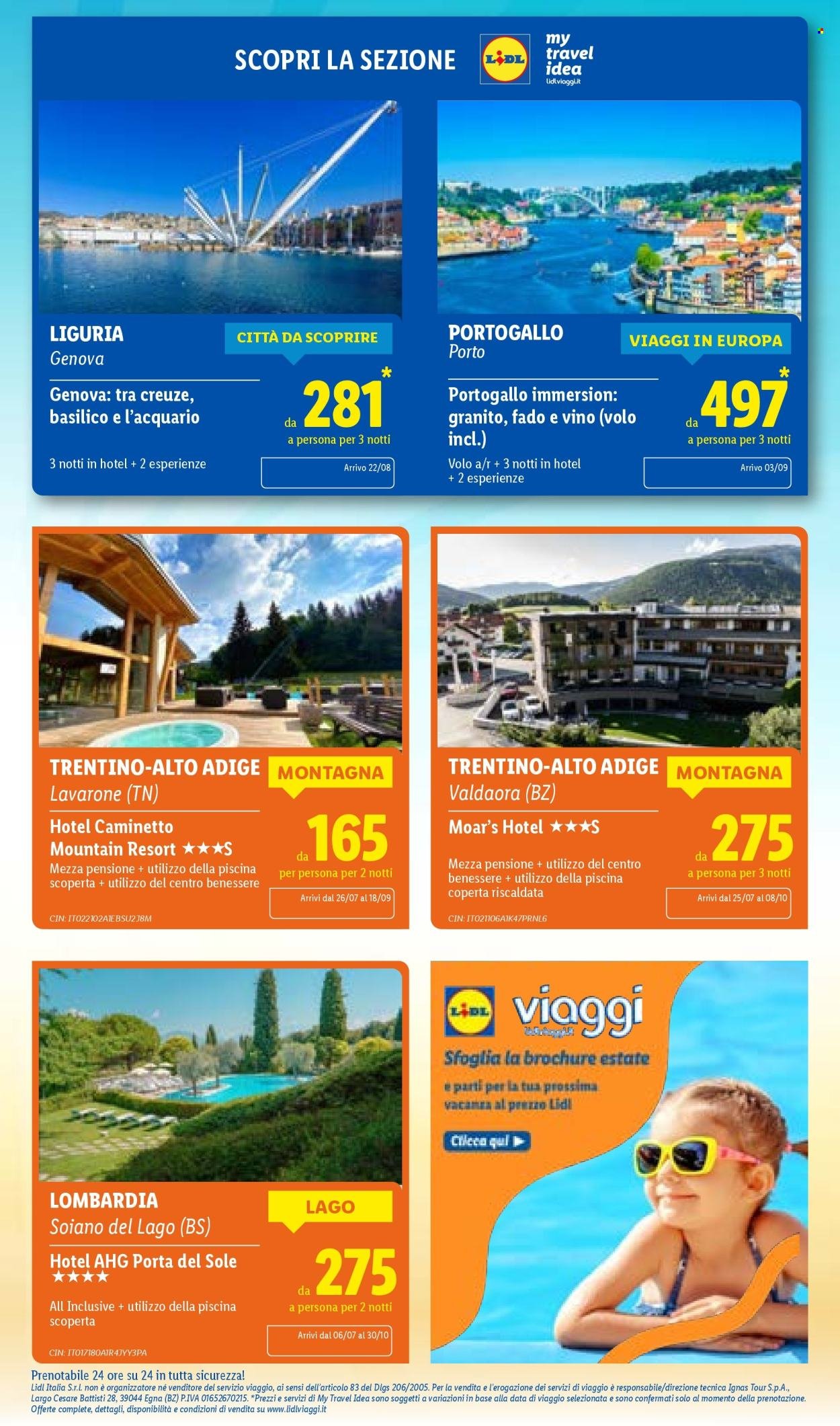 Volantino LIDL - L'estate del risparmio