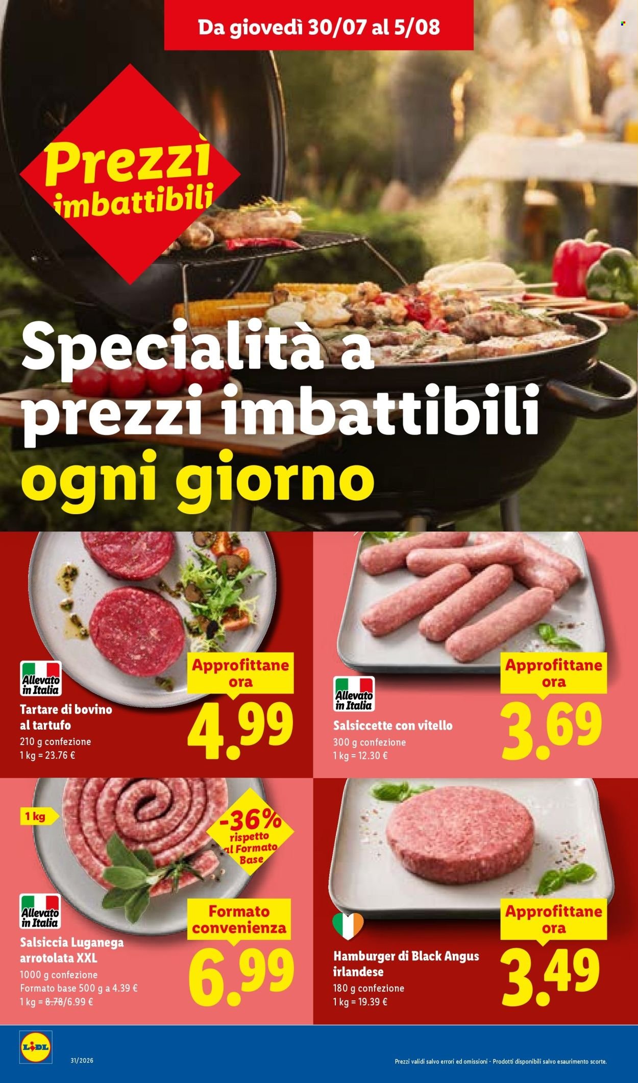 Volantino LIDL - L'estate del risparmio