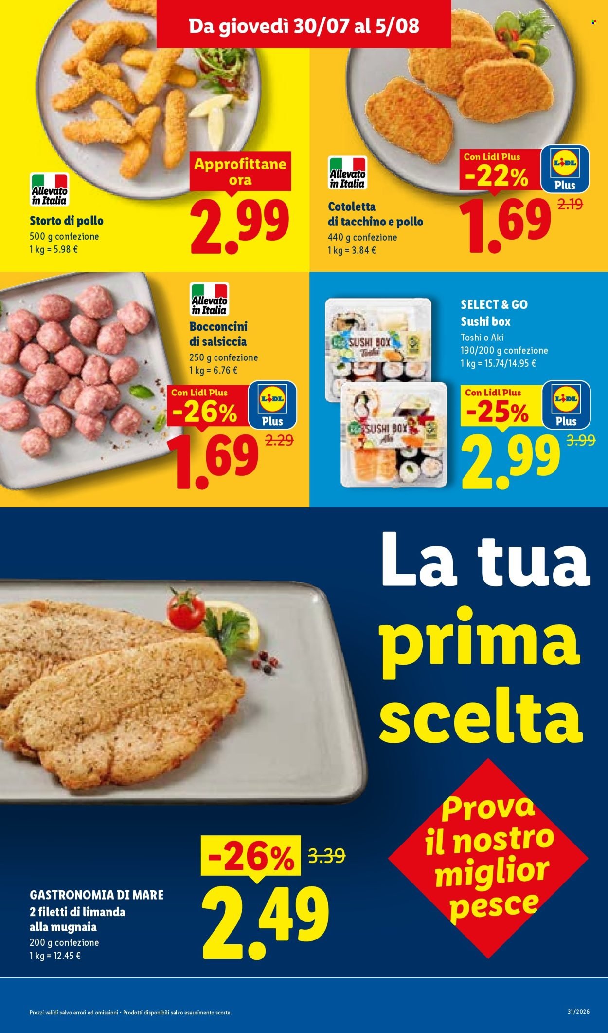 Volantino LIDL - L'estate del risparmio
