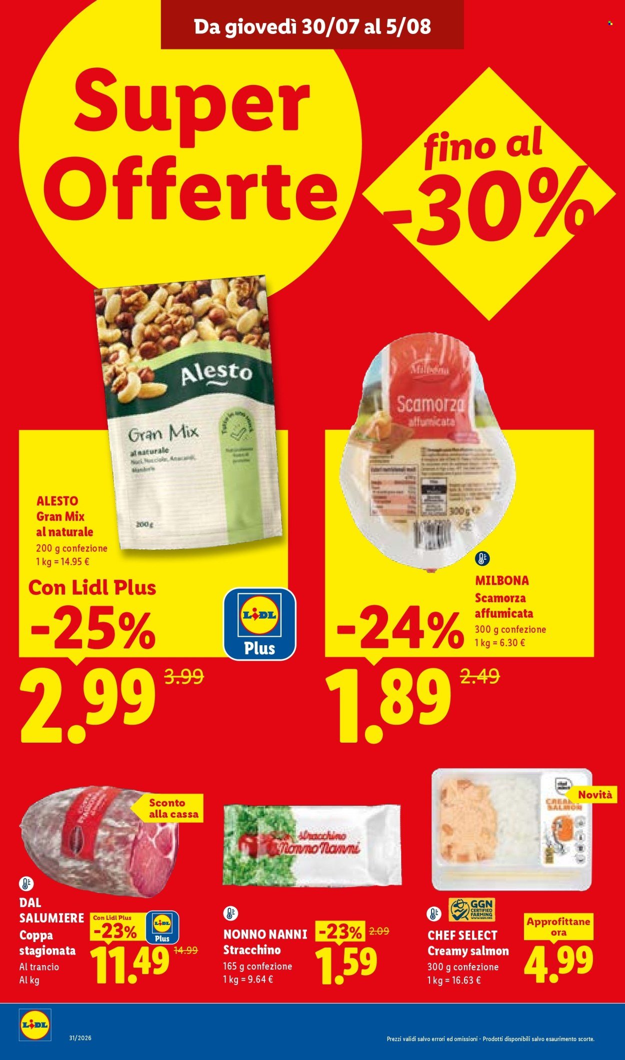 Volantino LIDL - L'estate del risparmio