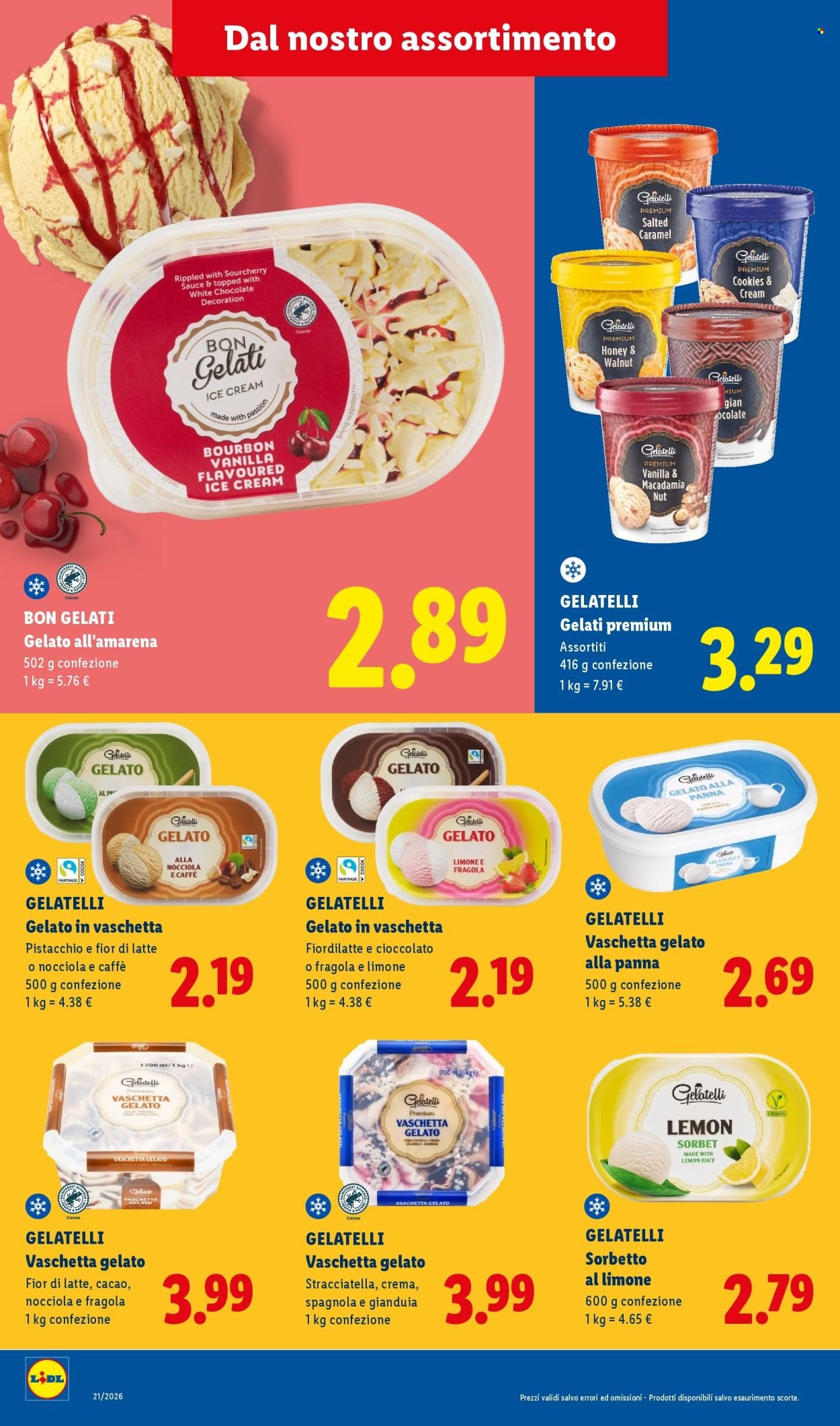 Volantino LIDL - Tutti i gusti dell'estate