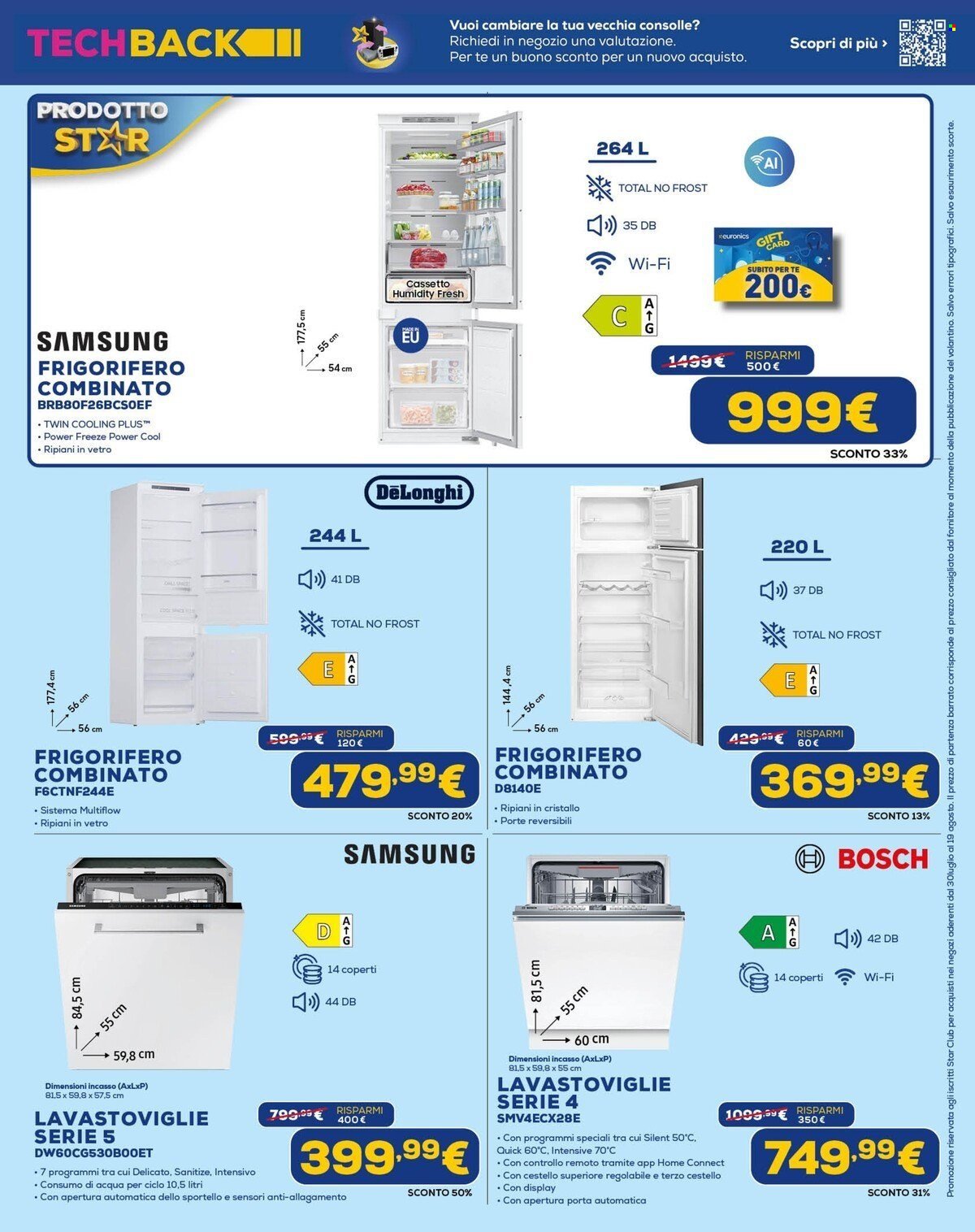 Volantino EURONICS - StarDays Speciale Gift Card