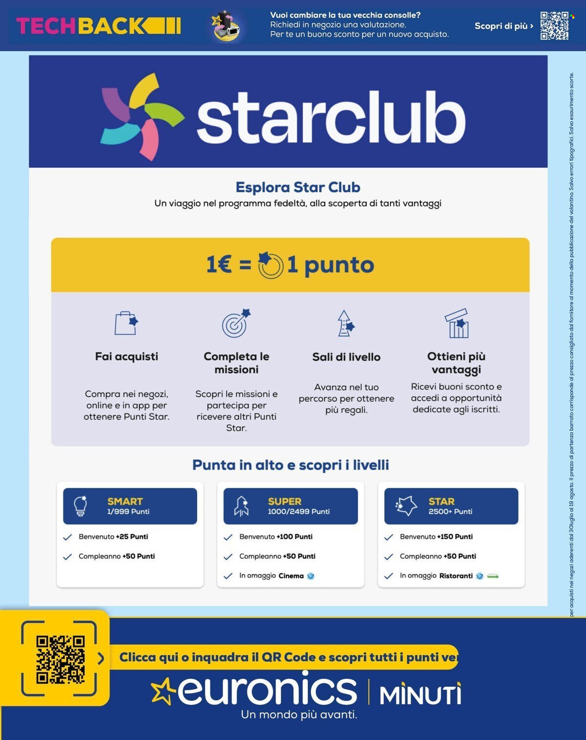 Volantino EURONICS - StarDays Speciale Gift Card